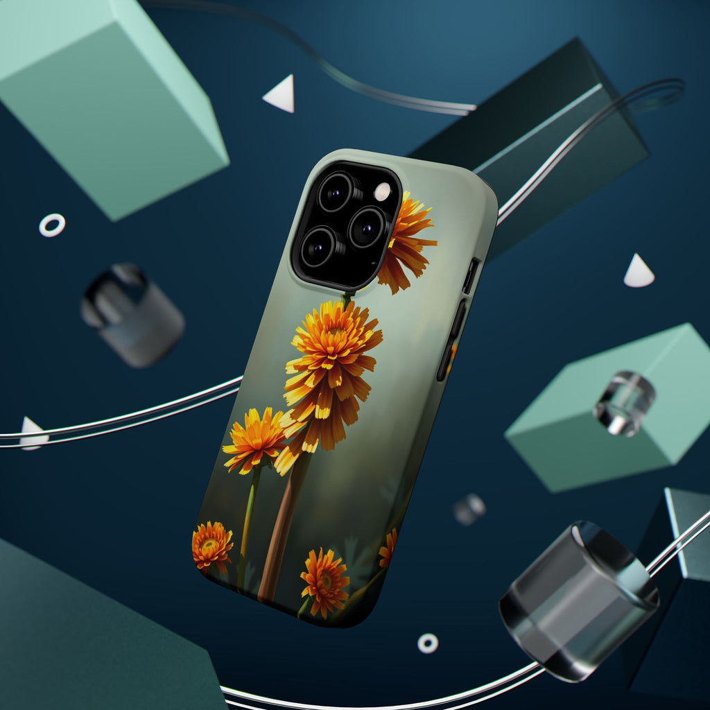 iPhone Ranunculus Stack Electric Art Slim Everyday Designer Case · iPhone Case