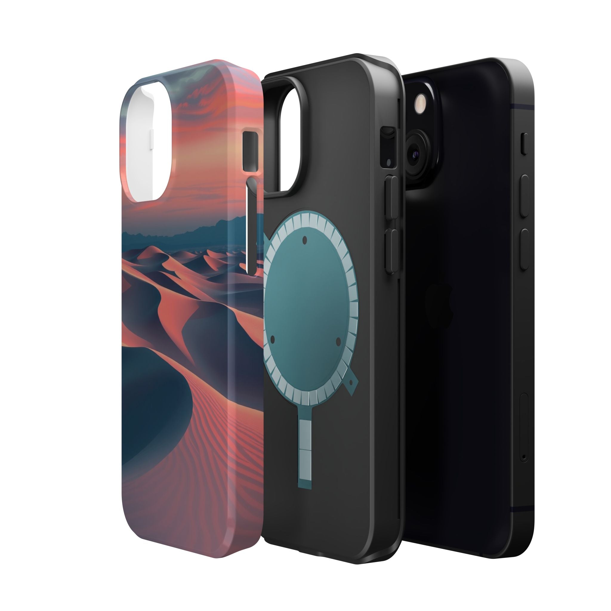 iPhone Sand Dunes at Dusk Oil Painting Impressionist iPhone Slim · iPhone Case