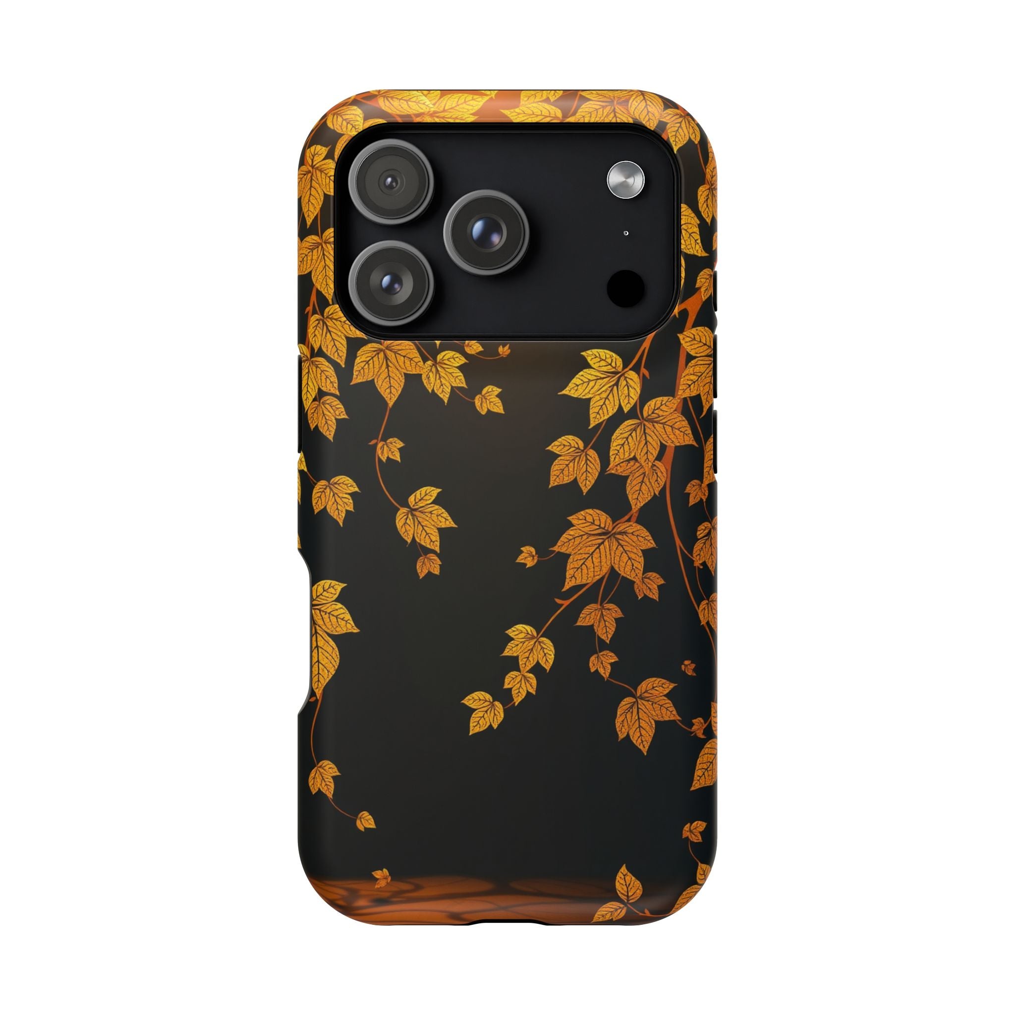 iPhone Mustard And Rust Art Nouveau Vine Slim Everyday iPhone 14 · iPhone Case