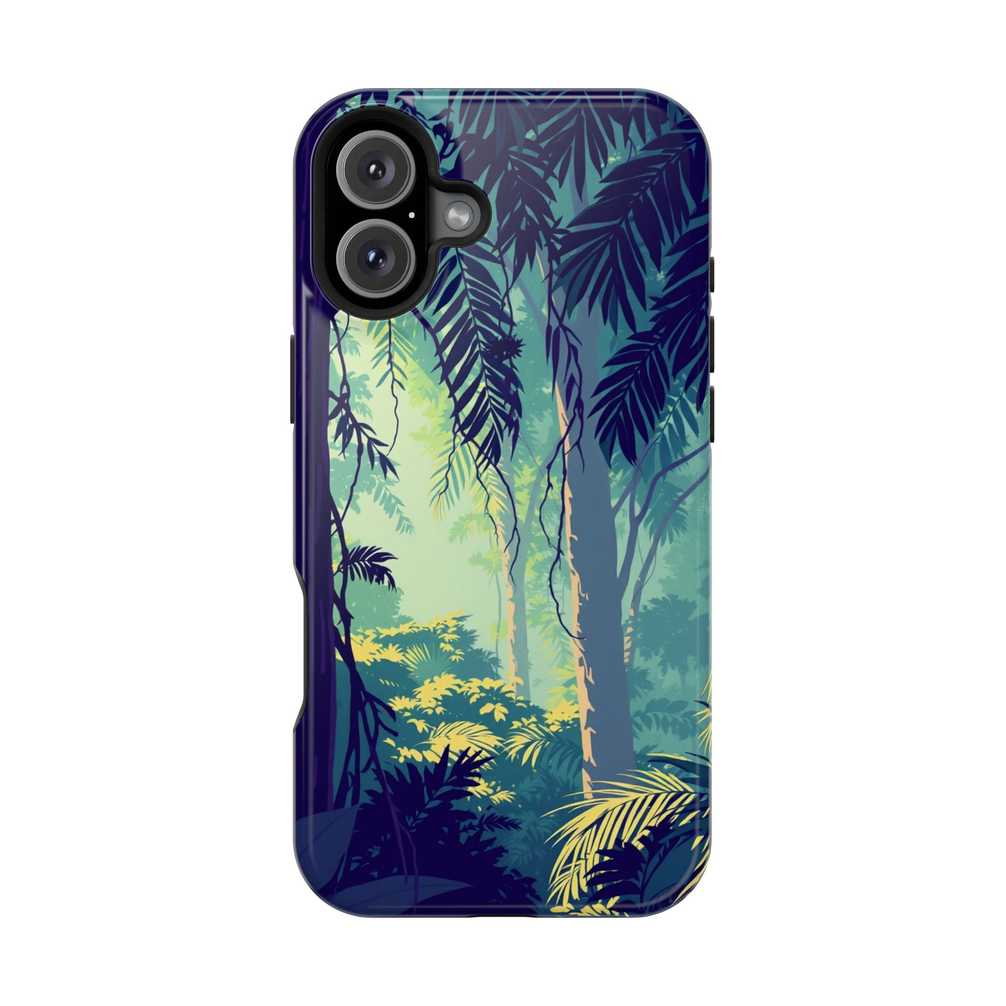 iPhone Mint And Blush Rainforest Canopy Slim Everyday iPhone Designer · iPhone C