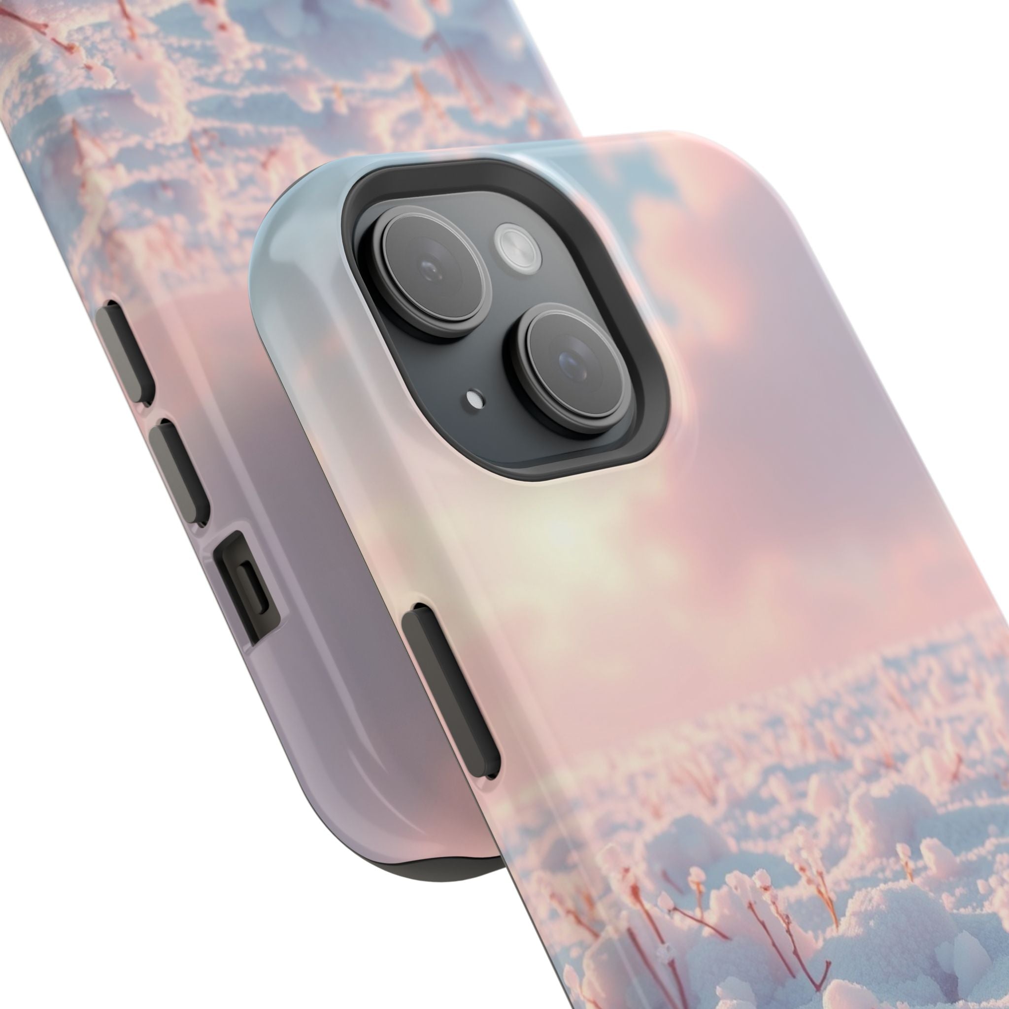 iPhone Snow Field Enchanted Art 13 Bold Modern Everyday Snap Case · iPhone Case