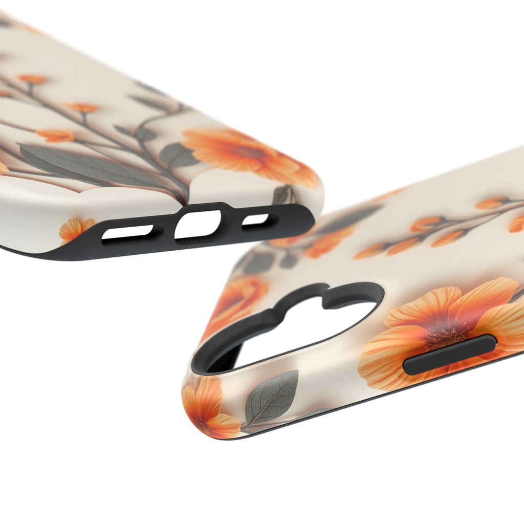 iPhone Vintage Botanical Print Paper Cut Art Slim iPhone Everyday · iPhone Case