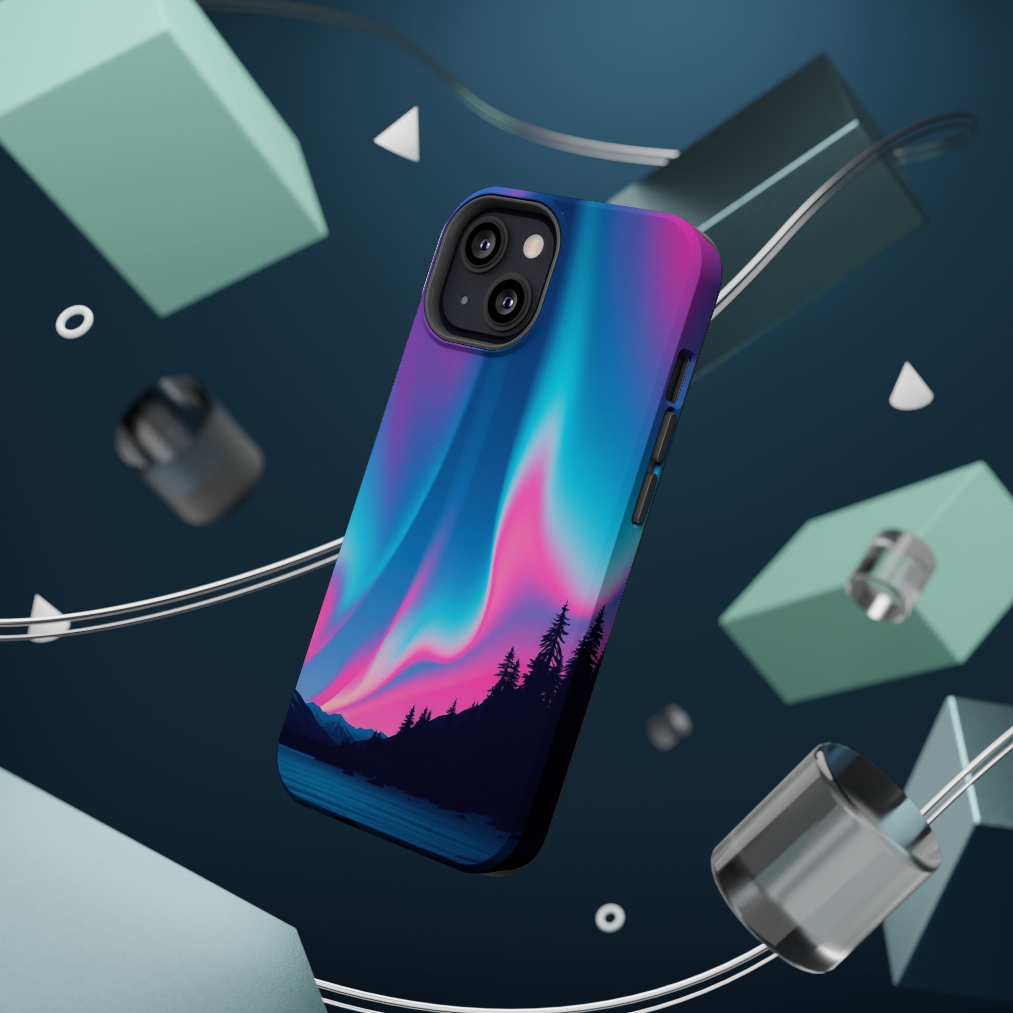iPhone Dreamy Northern Lights Design Slim Everyday iPhone 19 Designer · iPhone C