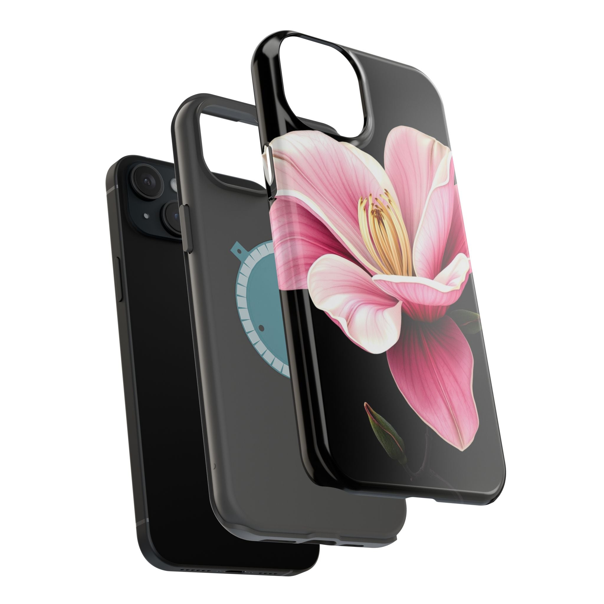 iPhone Magnolia Dream Dark Gothic Ink Slim Everyday Designer Case · iPhone Case