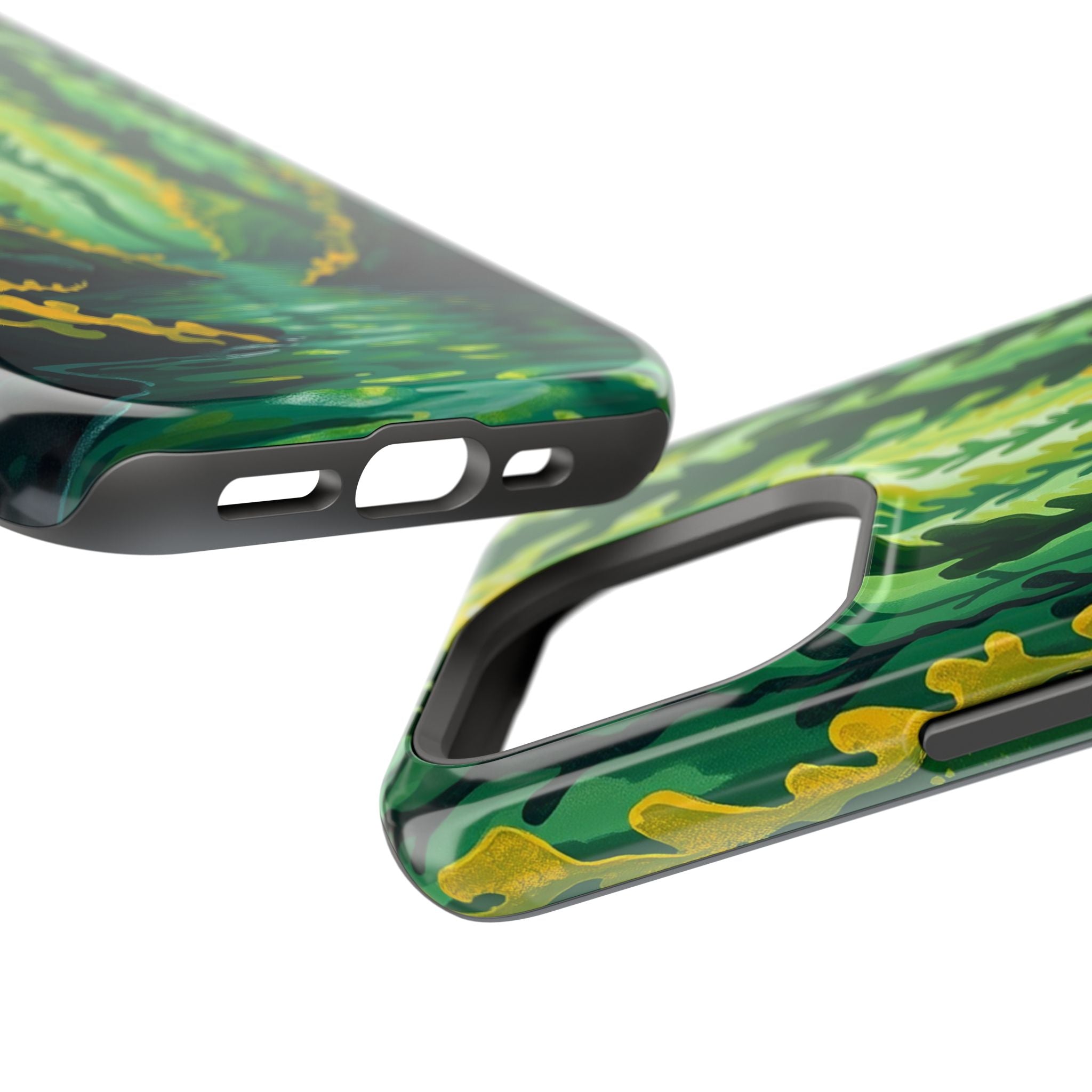 iPhone Kelp Forest Oil Painting Impressionist Slim iPhone Everyday · iPhone Case