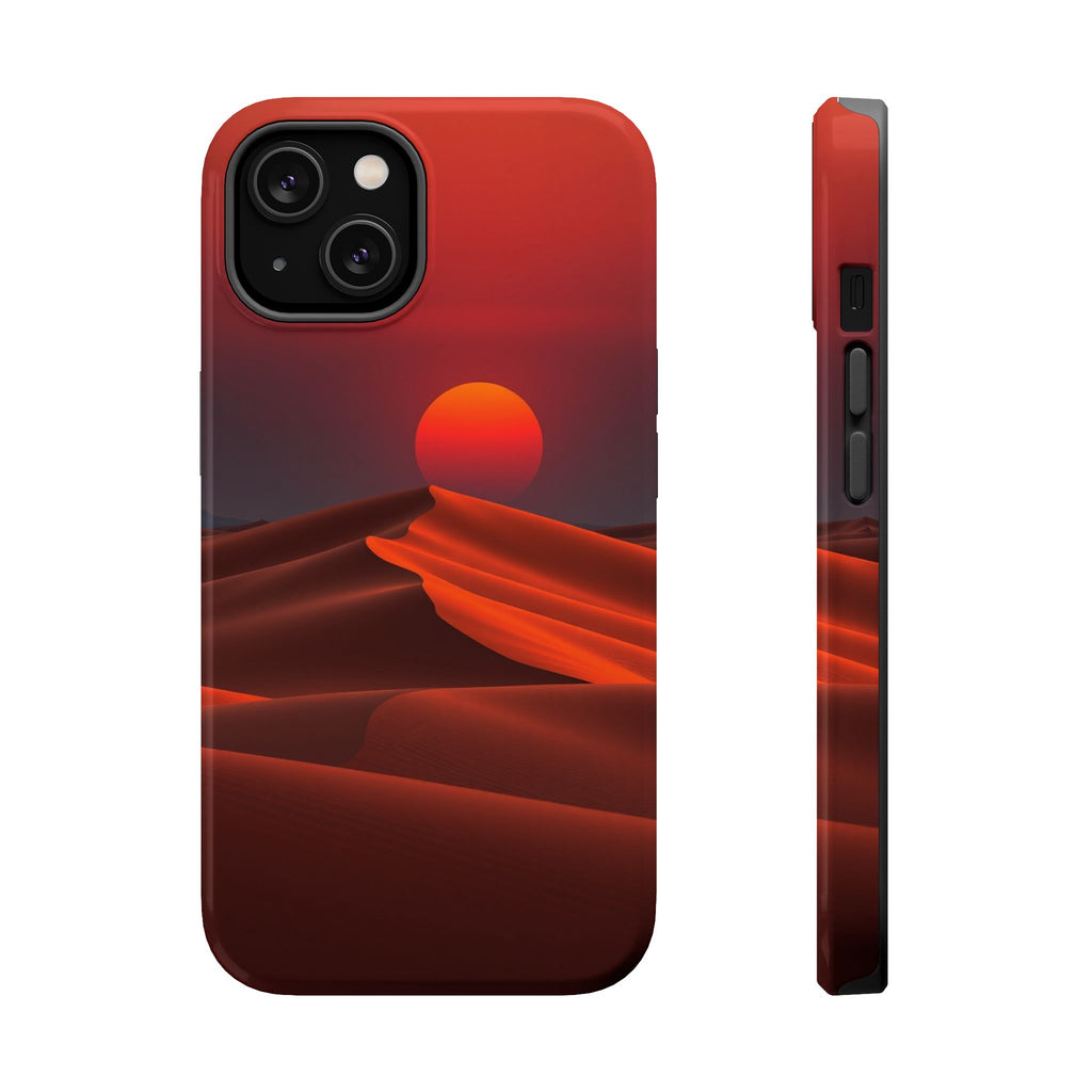 iPhone Sand Dunes at Dusk Electric Art Slim Everyday Designer Case · iPhone Case
