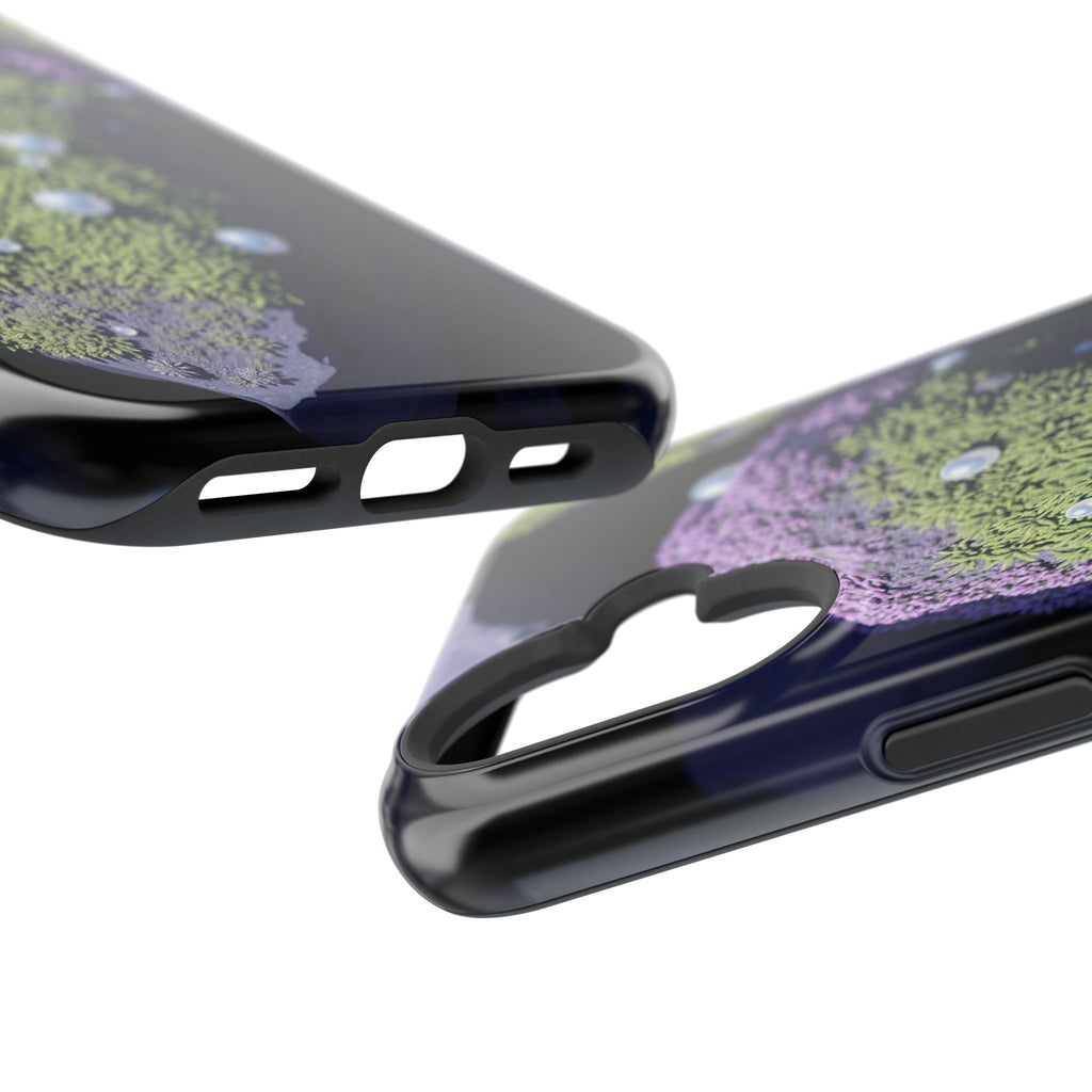 iPhone Moss Covered Rocks Electric Art Slim Everyday Designer Case · iPhone Case