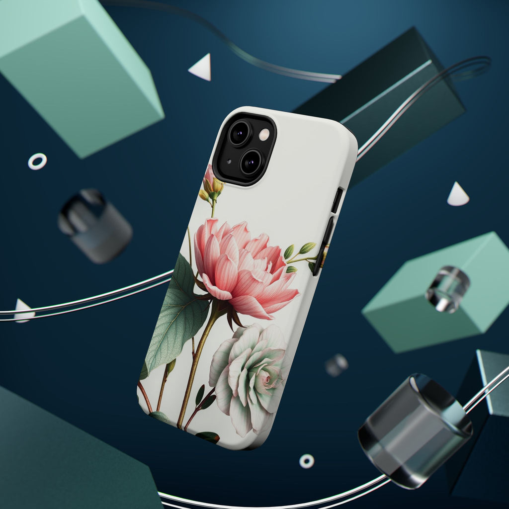iPhone Vibrant Vintage Botanical Print Design Clean iPhone 14 Minimal · iPhone C