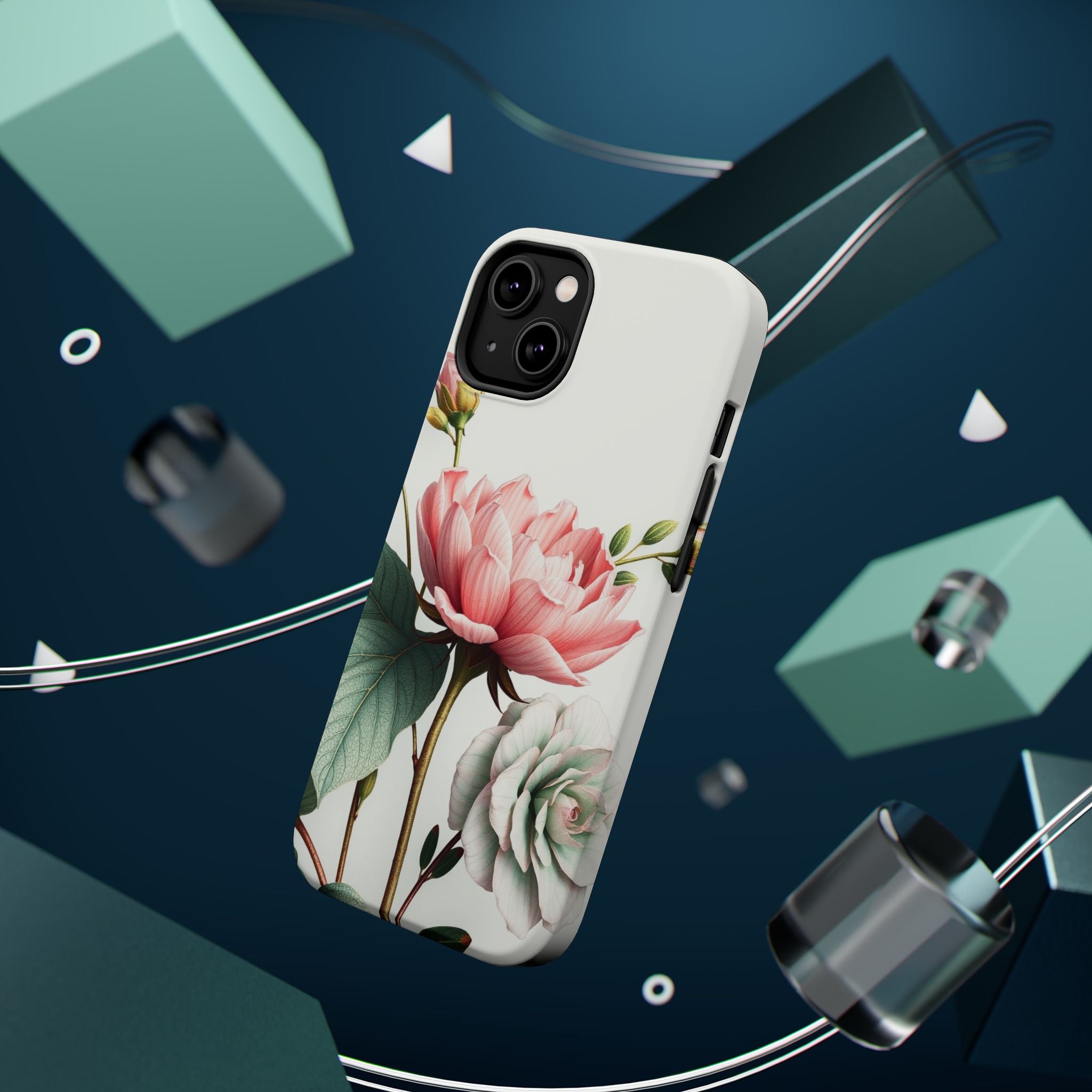 iPhone Vibrant Vintage Botanical Print Design Clean iPhone 14 Minimal · iPhone C