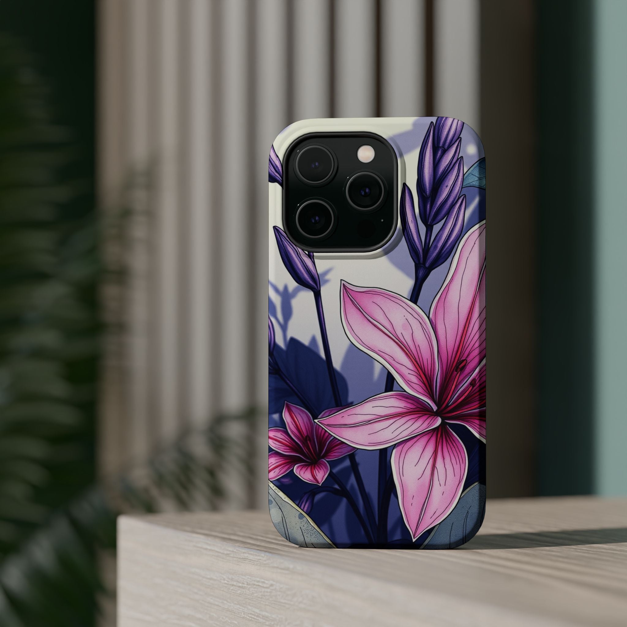 iPhone Jungle Floral Bold Art Slim Everyday Designer Case · iPhone Case