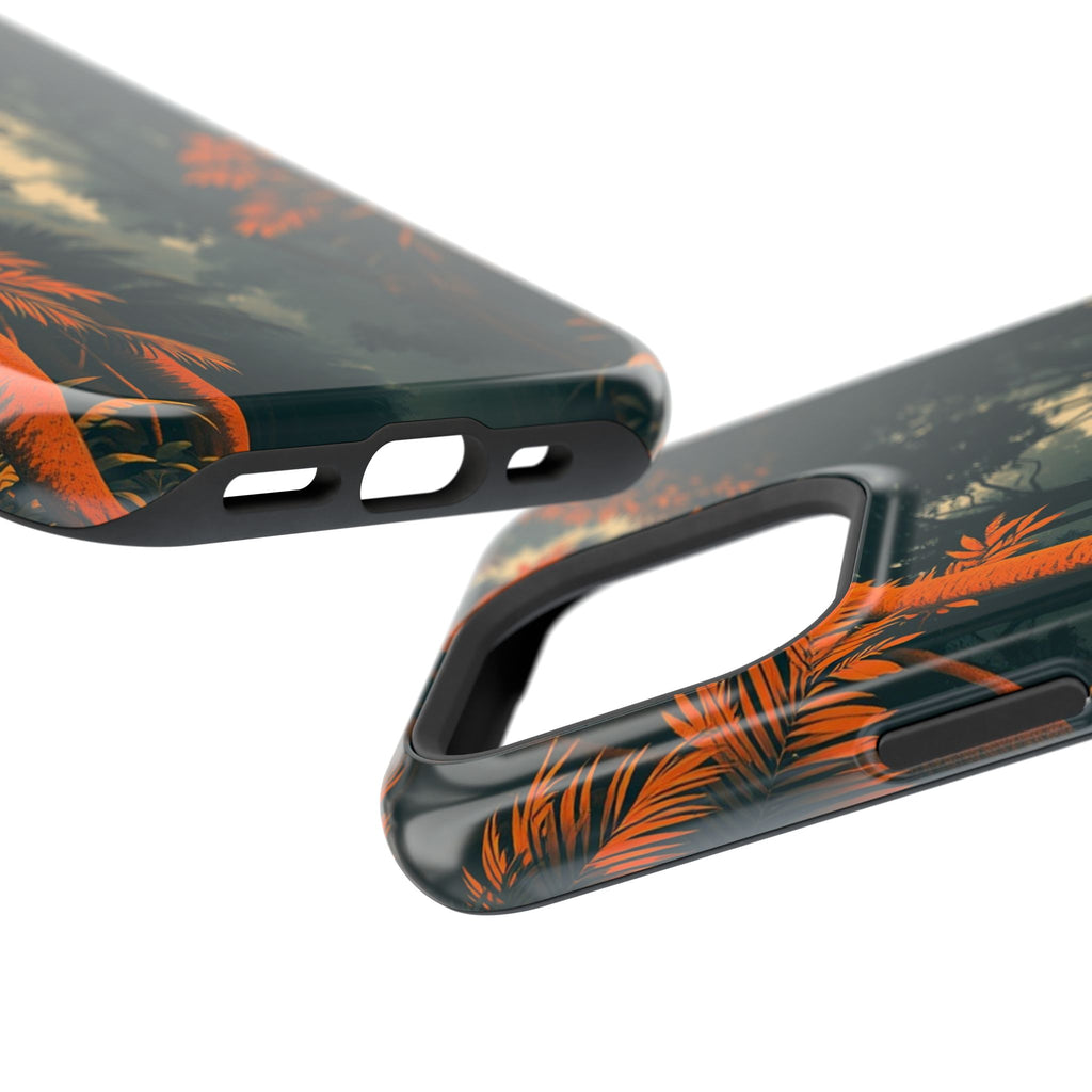 iPhone Burnt Orange And Sand Rainforest Canopy Soft iPhone Finish · iPhone Case