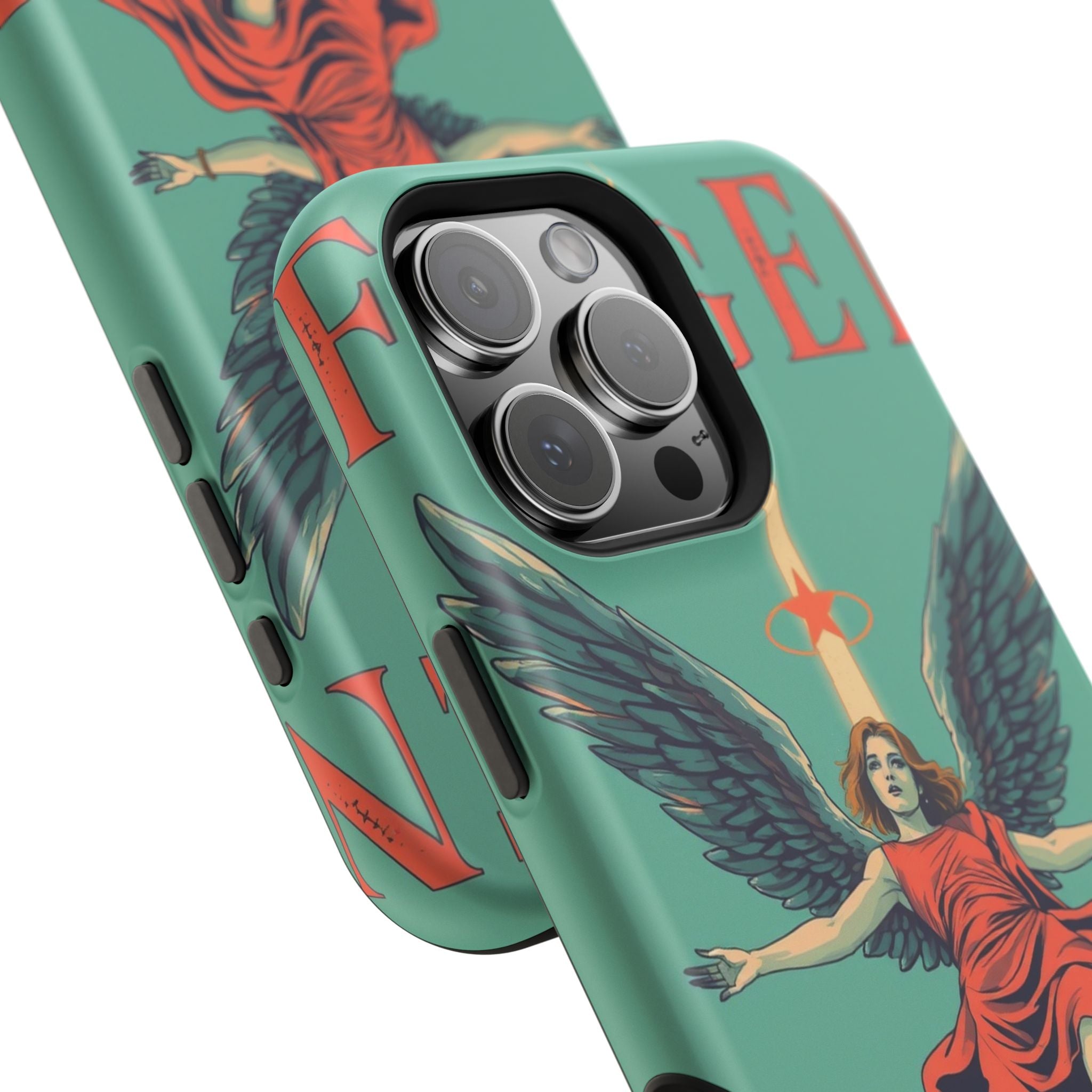 iPhone Radiant Fallen Angel Design Bold Modern Everyday Snap Case · iPhone Case