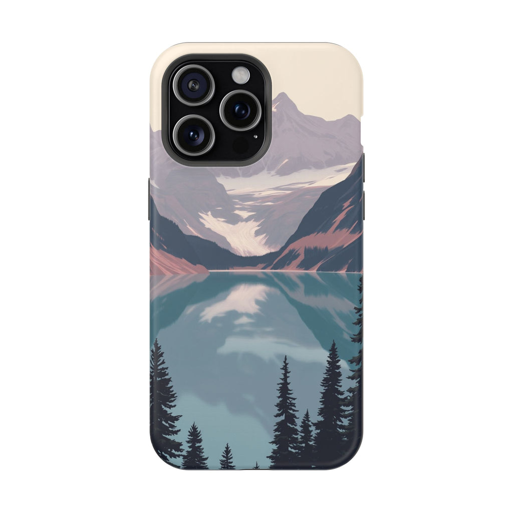 iPhone Rose Pink And Cream Glacier Lake Slim Everyday iPhone 18 · iPhone Case