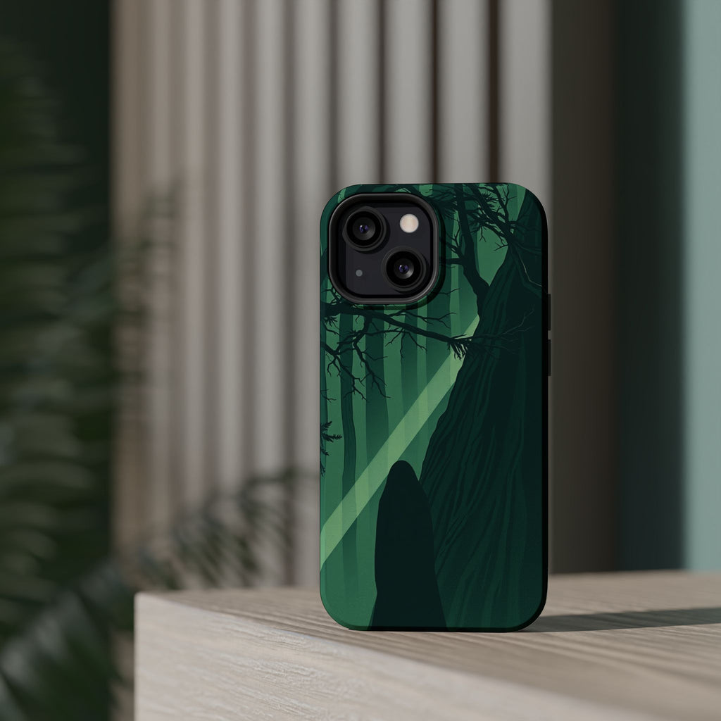 iPhone Sage And Ivory Dark Forest Spirits Slim Everyday Designer Case · iPhone C