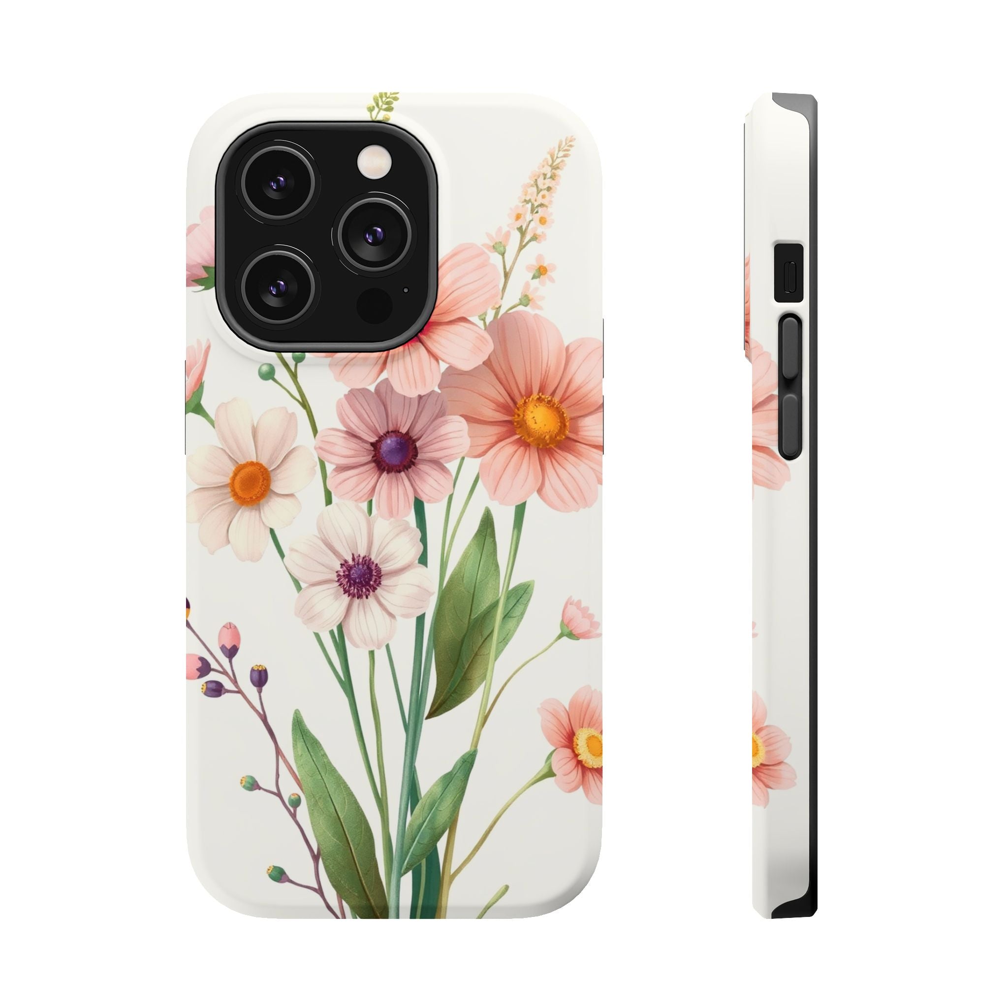 iPhone Wildflower Bunch Mystic Art Bold Modern Everyday Snap Case · iPhone Case
