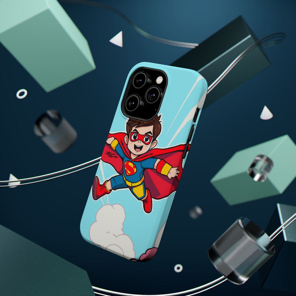 iPhone Kid Superhero Flying Kids Fun iPhone Phone Case Gift Slim · iPhone Case