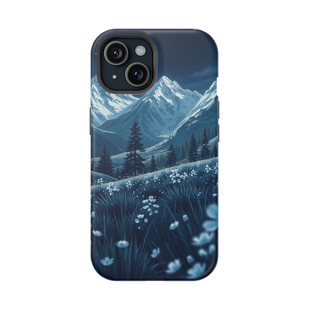 iPhone Dreamy Alpine Meadow Design Bold Modern Everyday Snap Case · iPhone Case