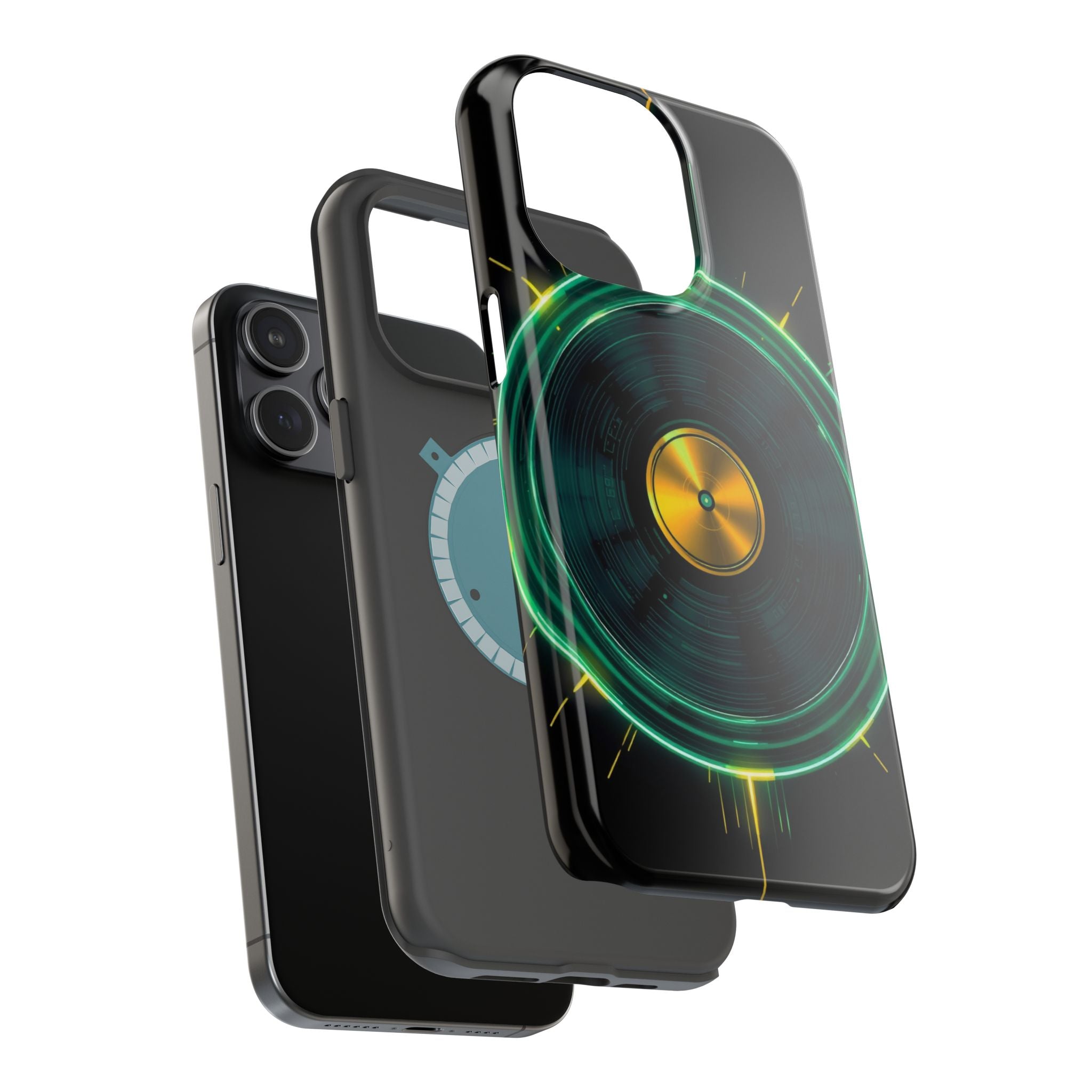 iPhone Dreamy Record Vinyl Spin Design Slim Everyday Designer Case · iPhone Case