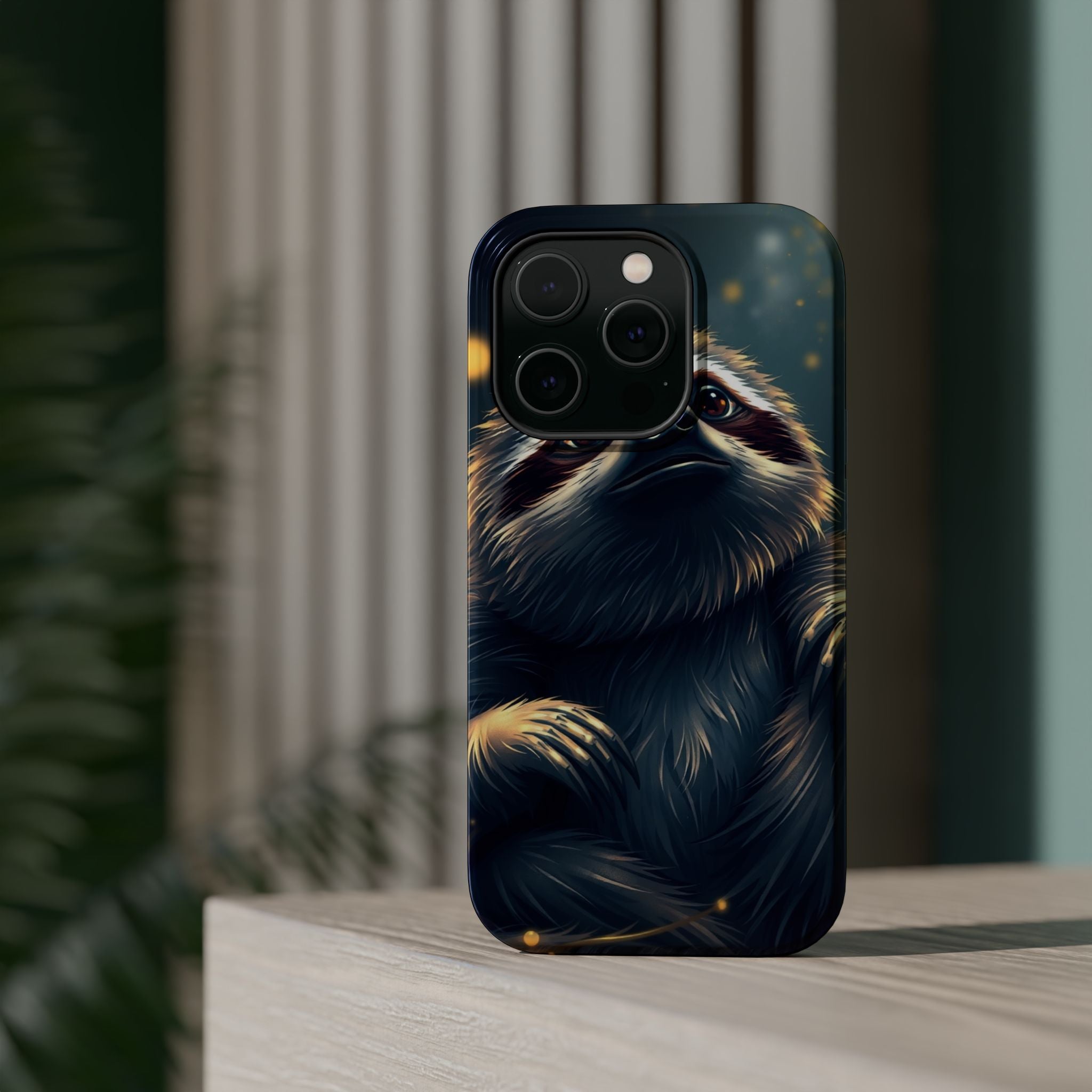 iPhone Vibrant Cozy Sloth Mode Design Slim Everyday Designer Case · iPhone Case