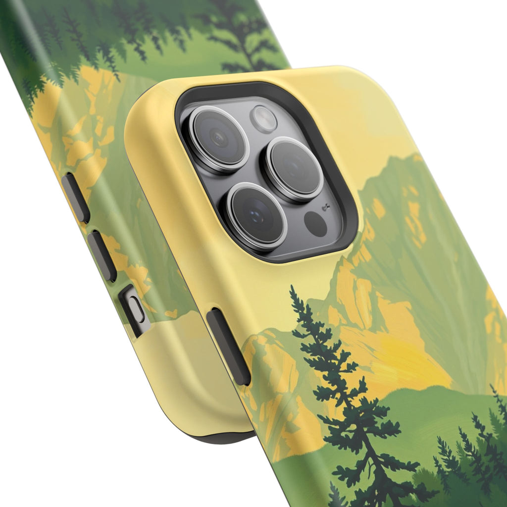 iPhone Pine Ridge Oil Painting Impressionist Slim iPhone Everyday · iPhone Case