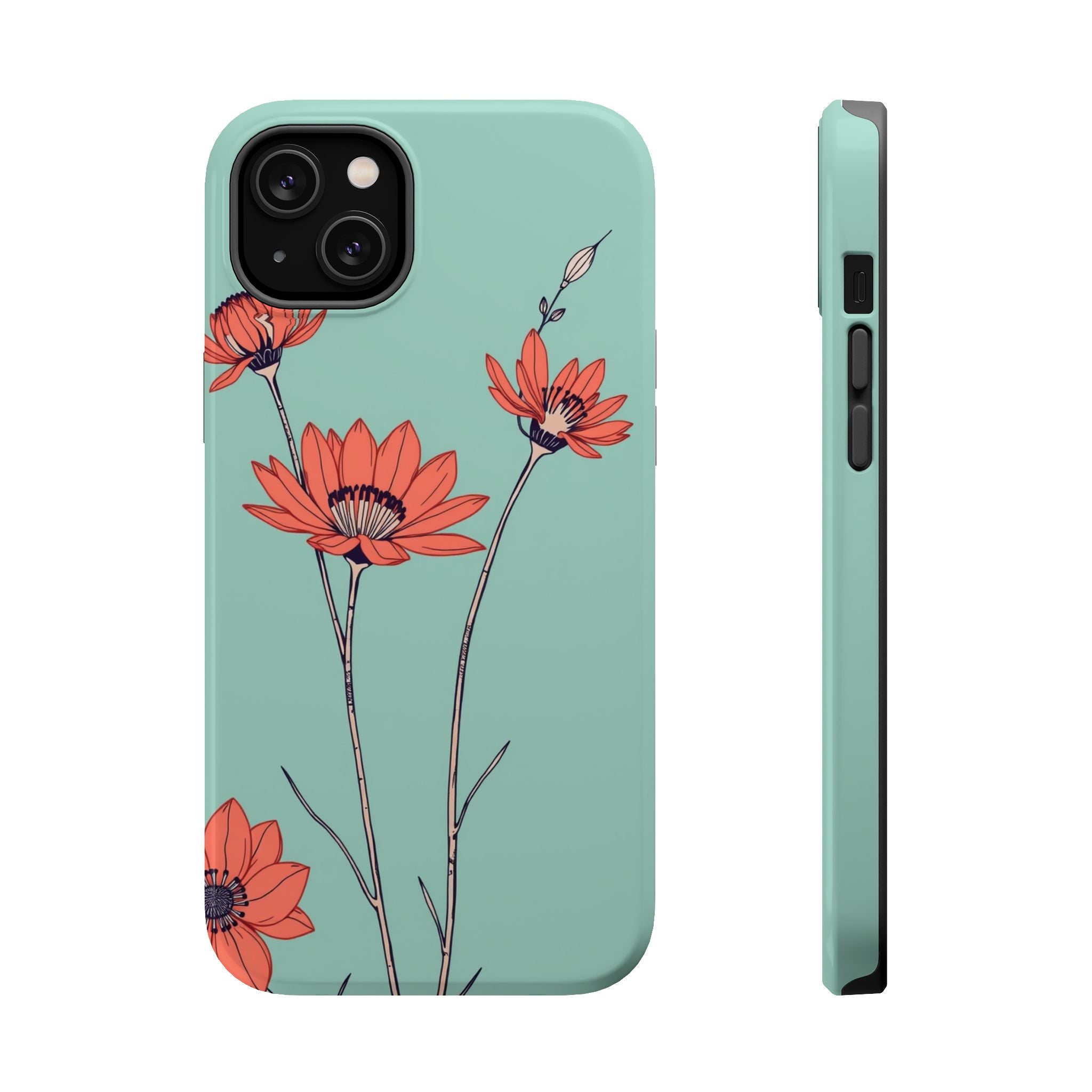 iPhone Vintage Botanical Print Minimalist Line Art Artistic Everyday · iPhone Ca