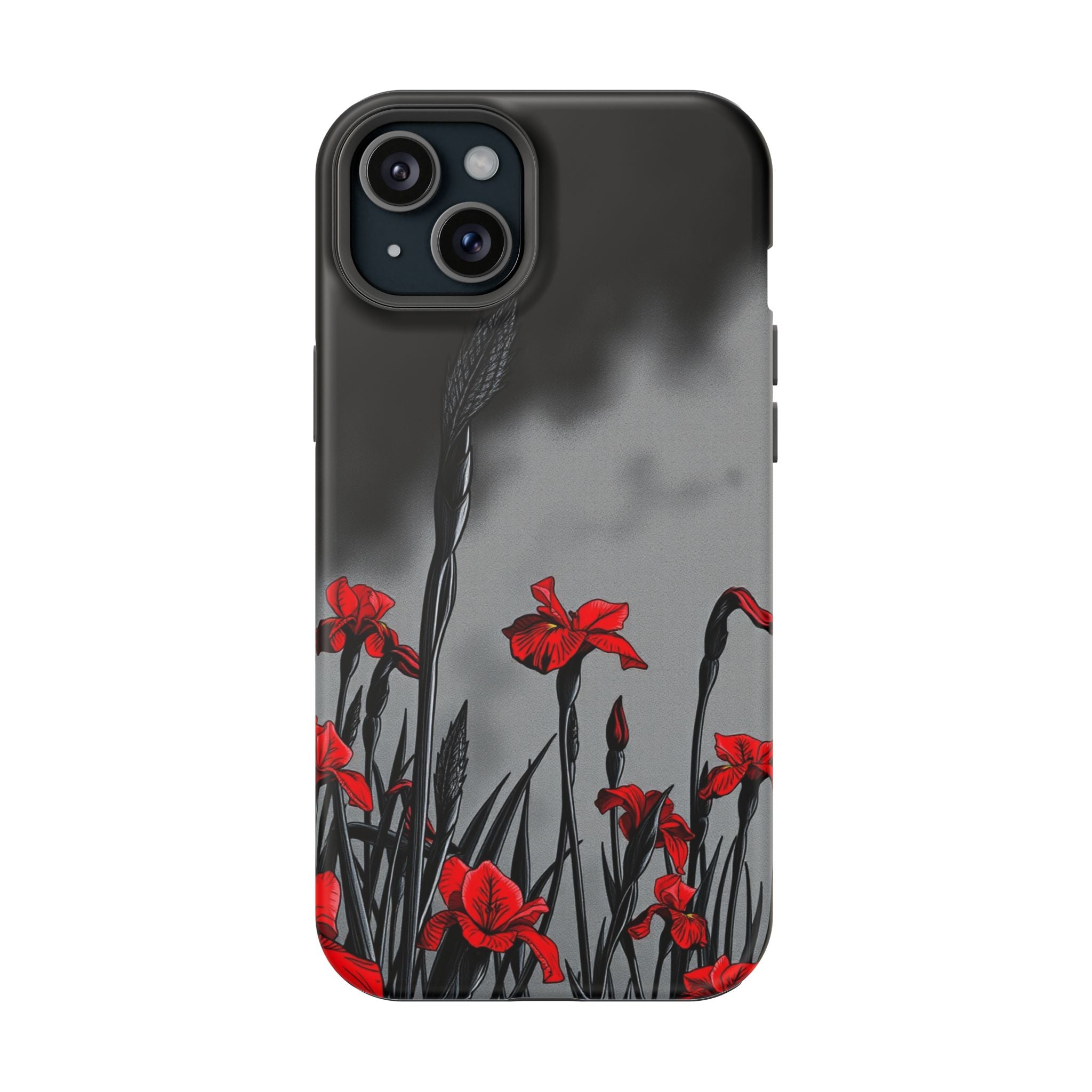 iPhone Iris Garden Cinematic Art Soft Finish Everyday Cas Slim Snap Case · iPhon