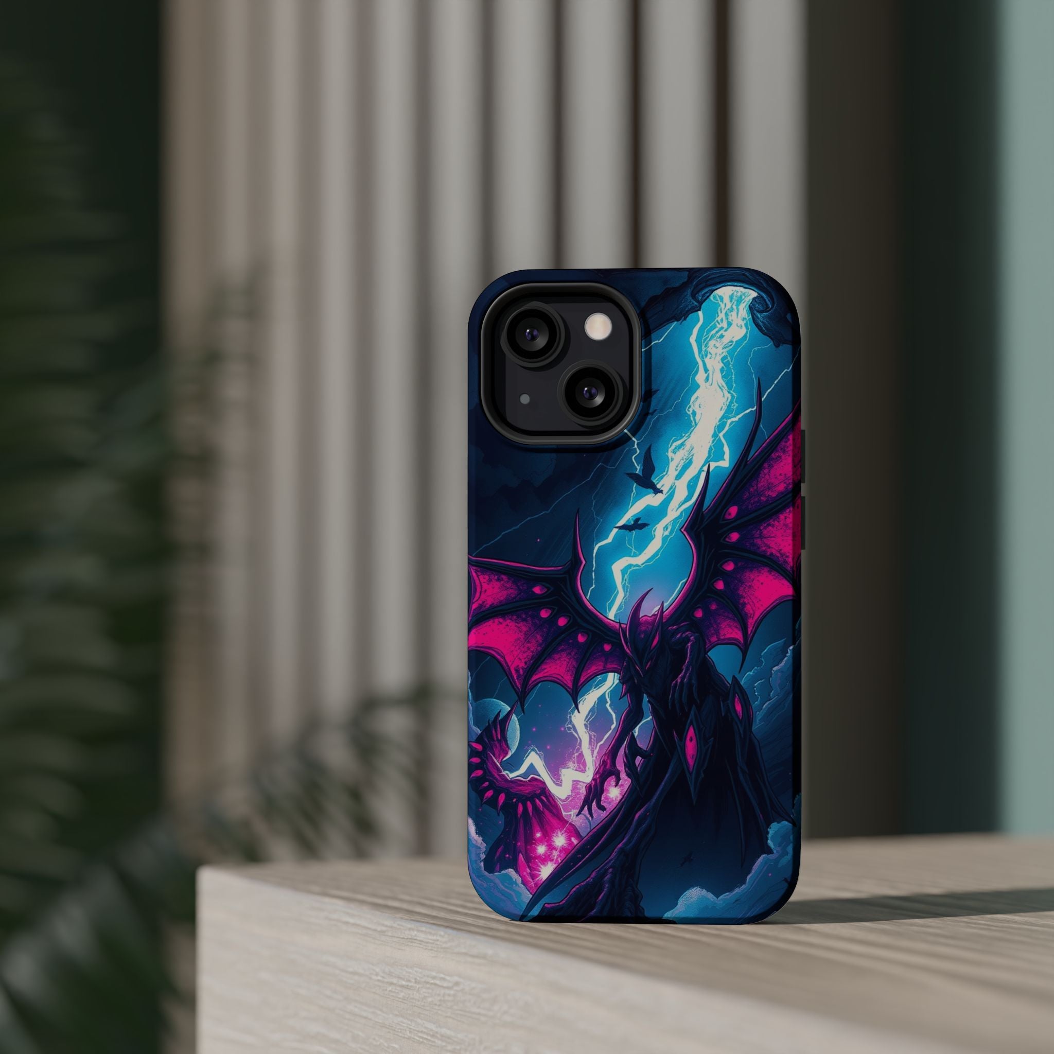 iPhone Radiant Hatching Storm Design Slim Everyday Designer Case · iPhone Case