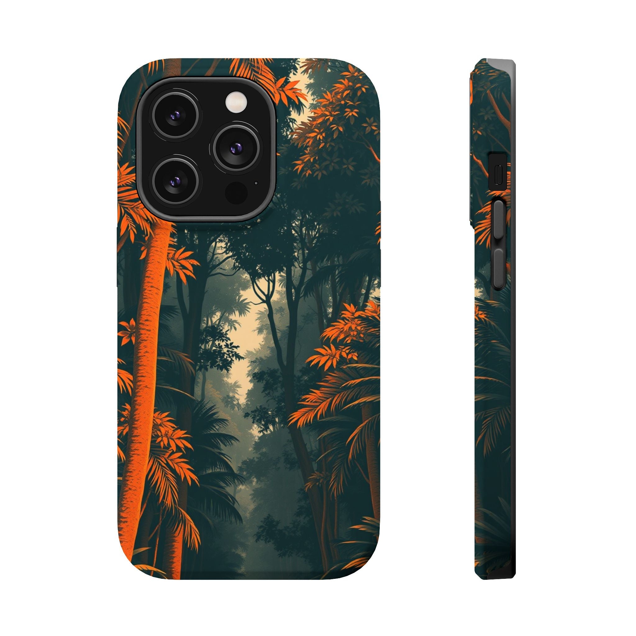 iPhone Burnt Orange And Sand Rainforest Canopy Soft iPhone Finish · iPhone Case