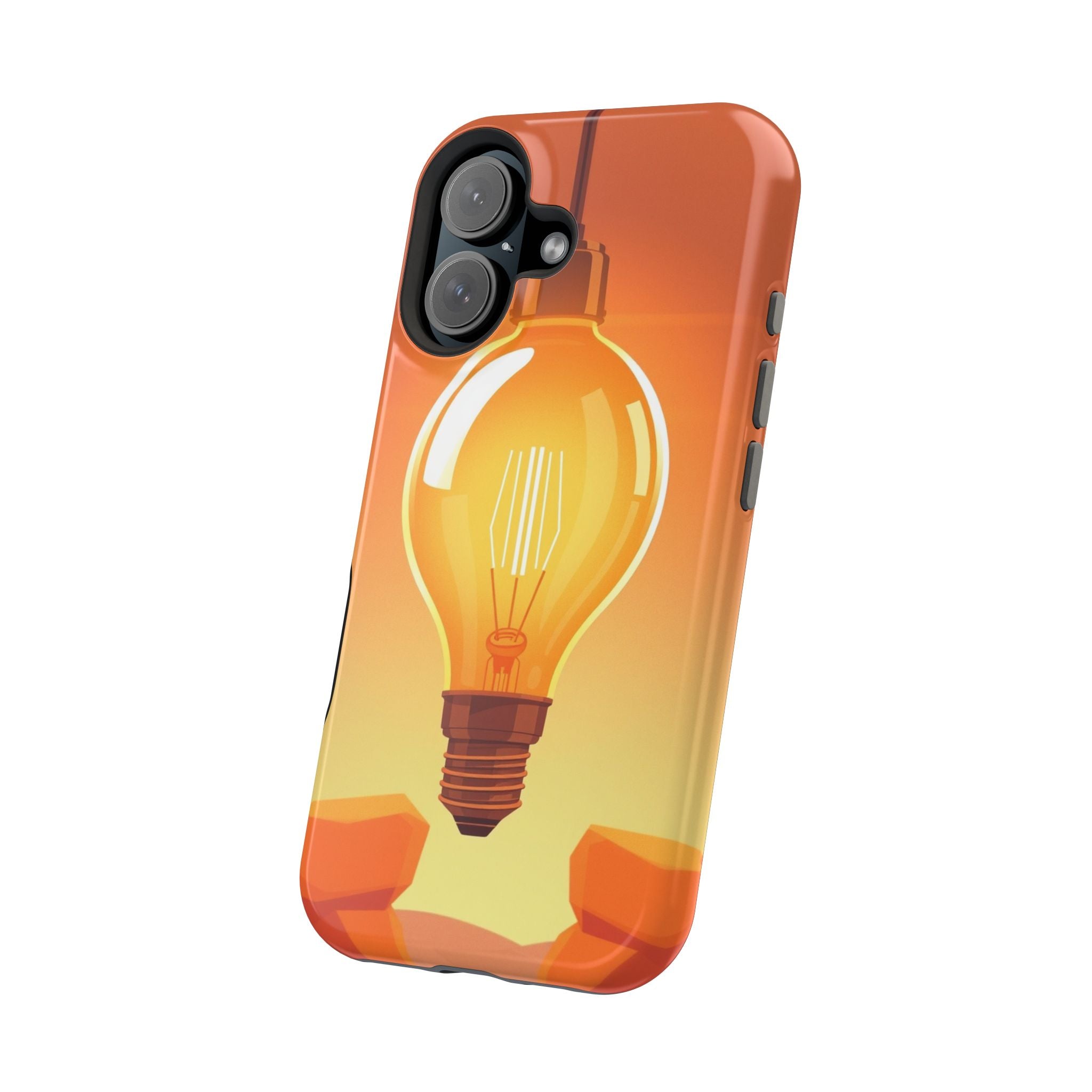 iPhone Edison Bulb Warm Enchanted Art Slim Everyday Designer Case · iPhone Case