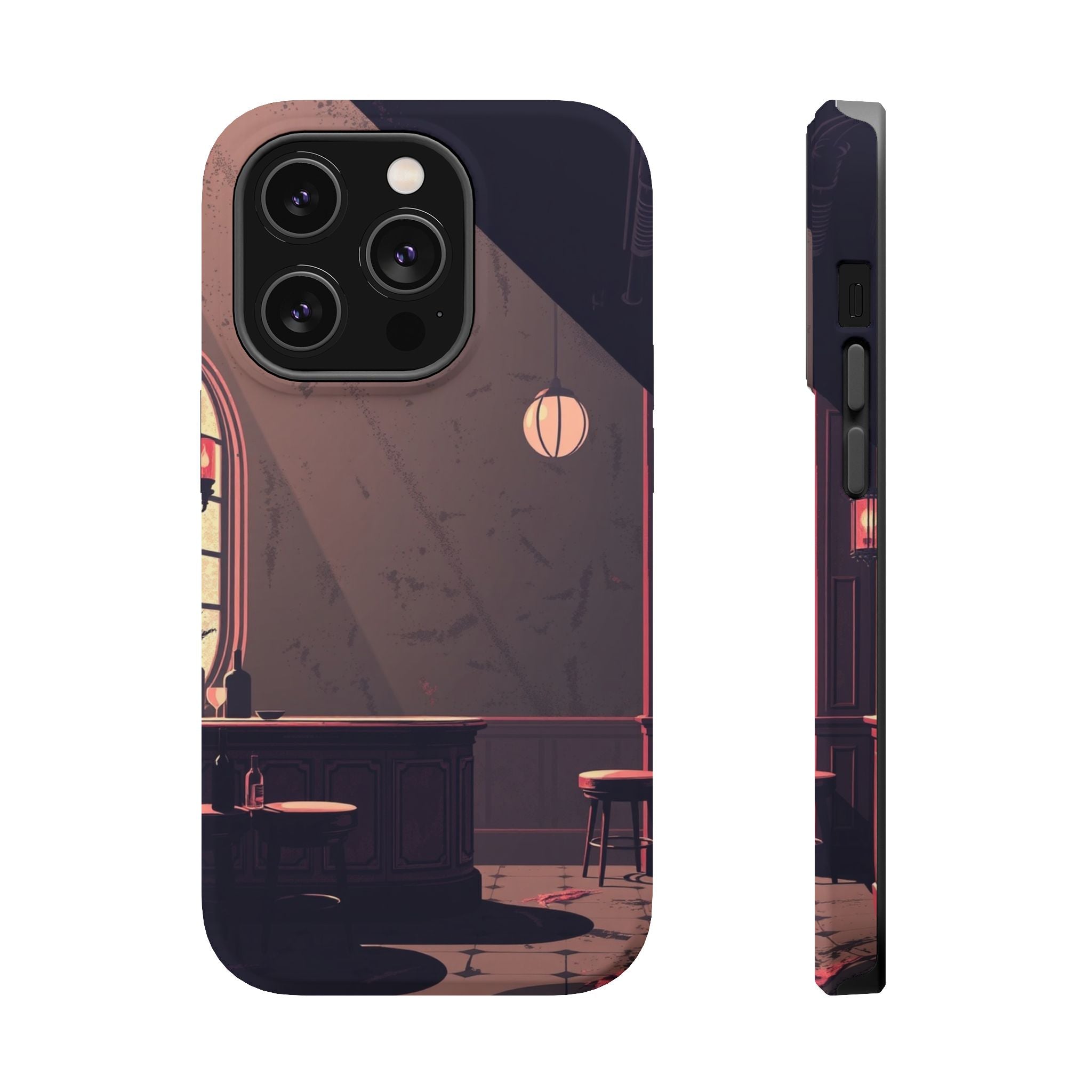 iPhone Speakeasy Dark Grunge Distressed Slim Everyday Designer Case · iPhone Cas