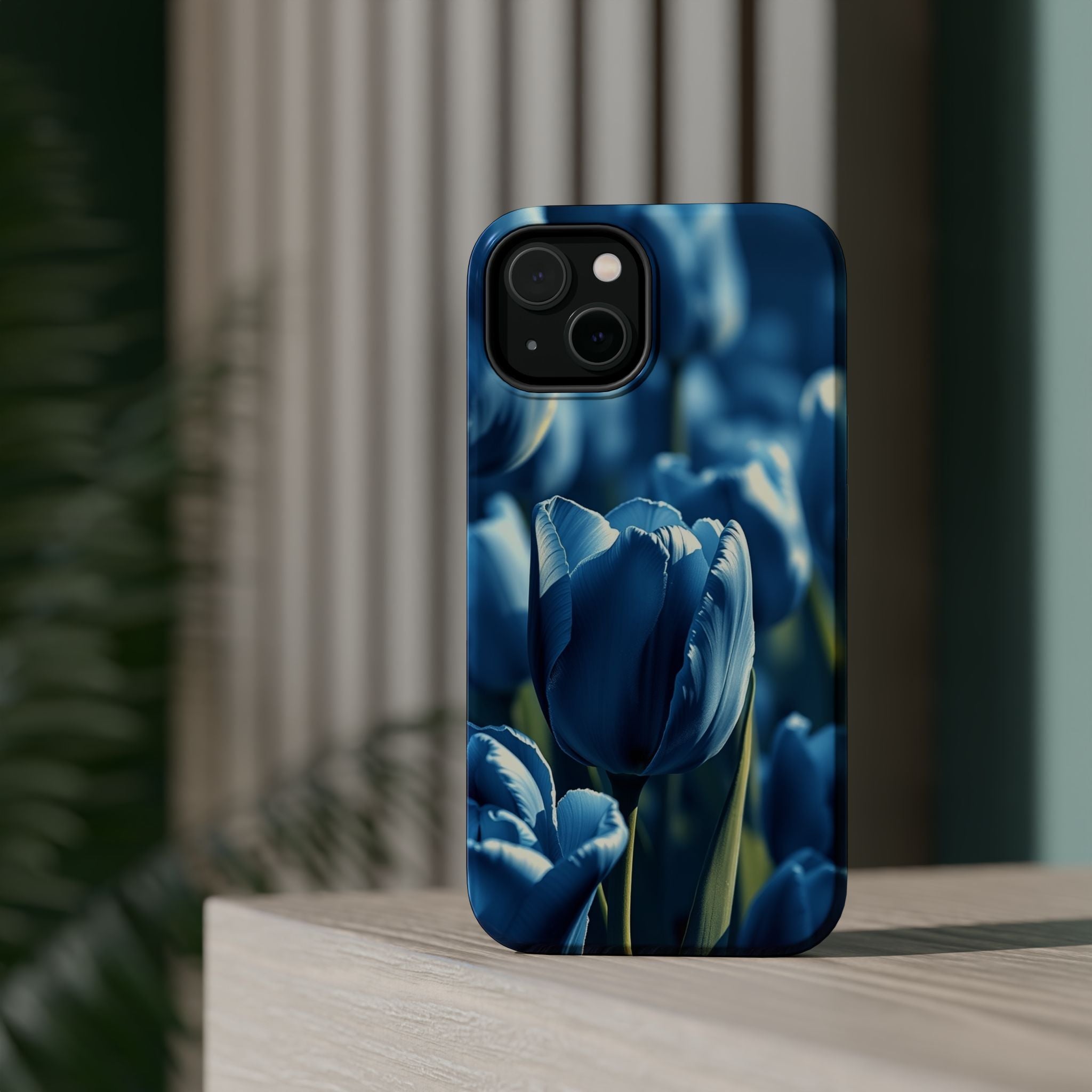 iPhone Tulip Row Oil Painting Impressionist Slim iPhone Everyday · iPhone Case