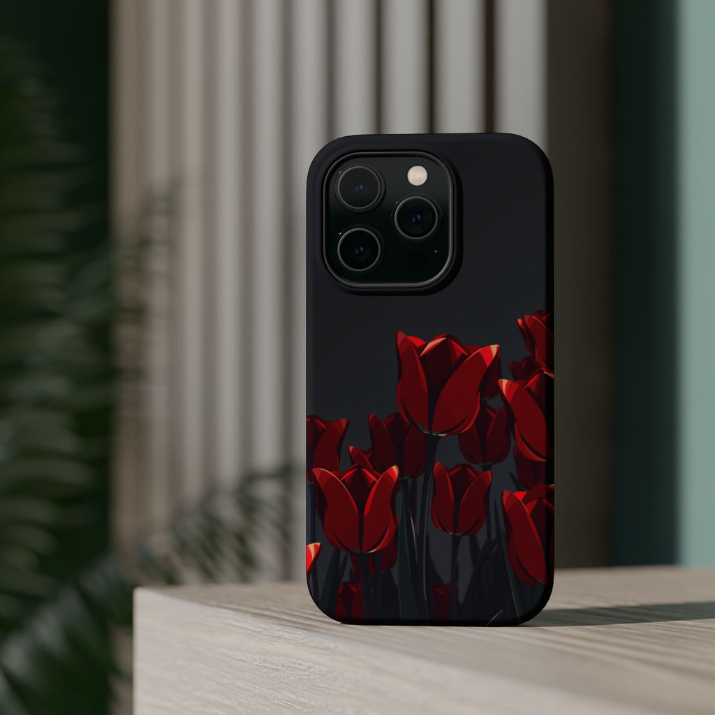 iPhone Tulip Row Mystic Art 10 Slim Everyday Designer Case · iPhone Case