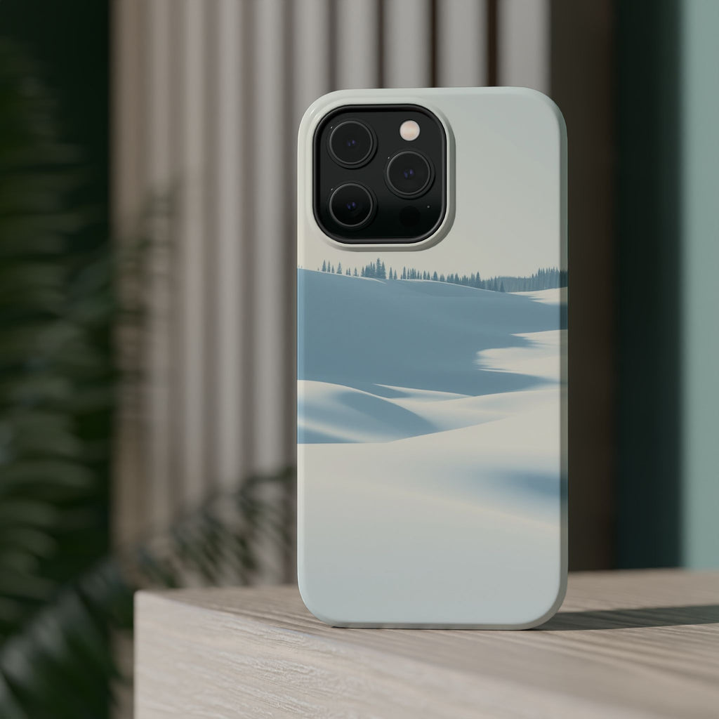 iPhone Snow Field Dreamy Design Slim Everyday Designer Case · iPhone Case