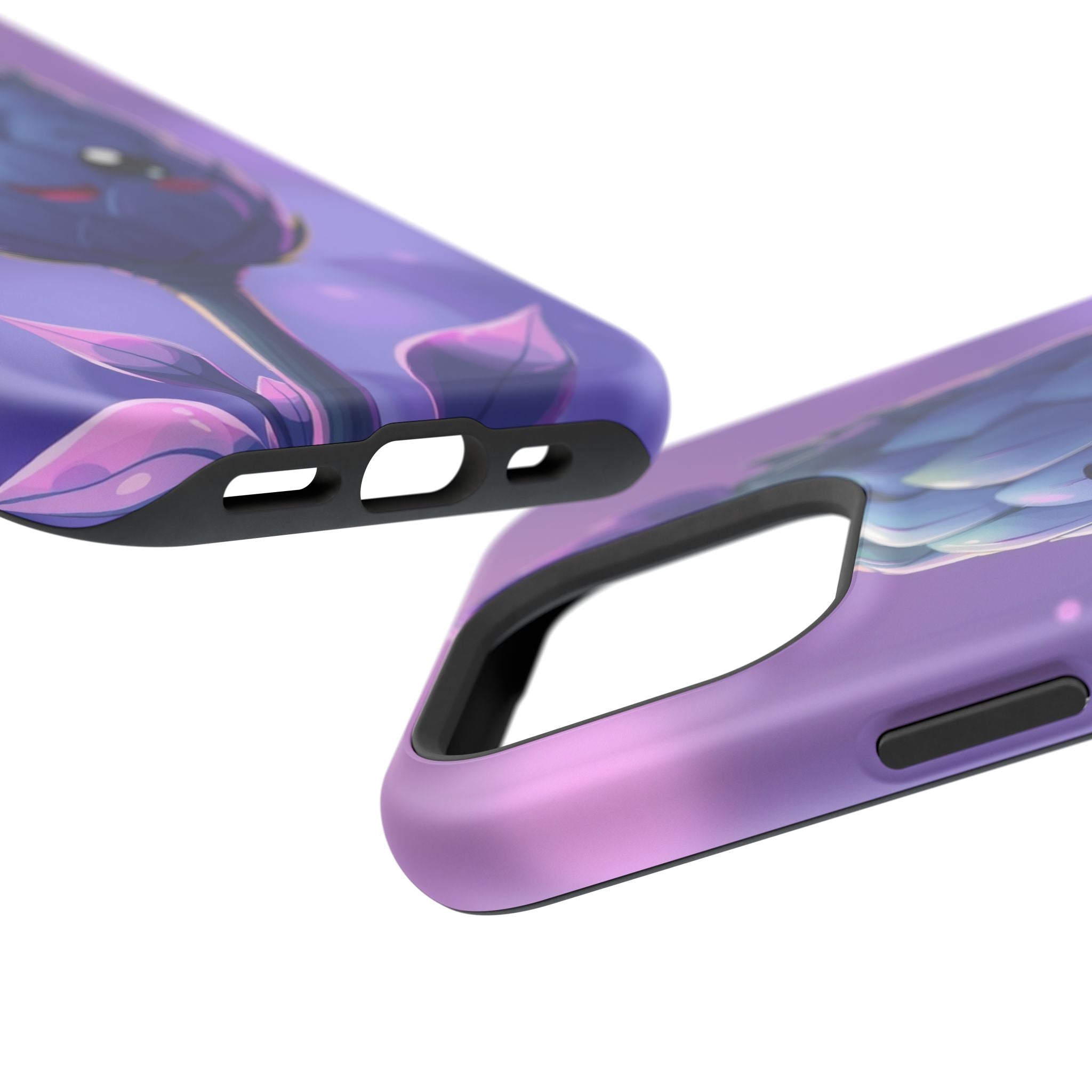 iPhone Indigo And Violet Bud Burst Bold Modern Everyday Snap Case · iPhone Case