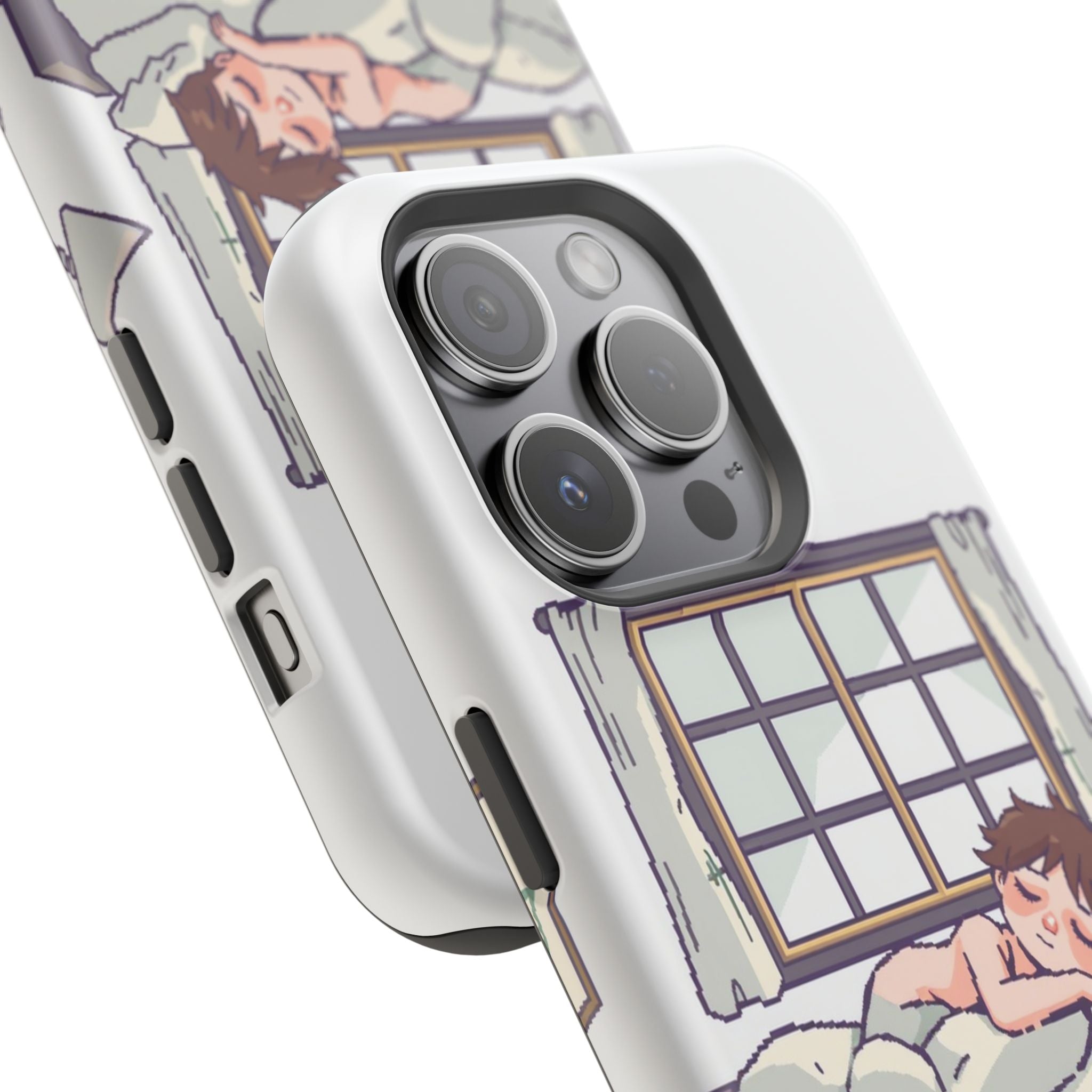 iPhone Do Not Disturb: Napping Bold Art Slim Everyday Designer Case · iPhone Cas