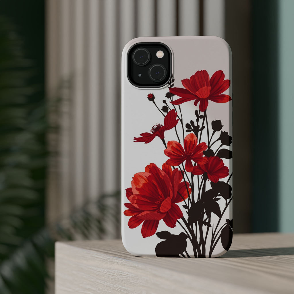 iPhone Floral Silhouette Cinematic Art Slim Snap Case · iPhone Case