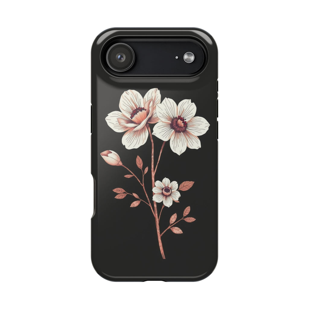 iPhone Serene Vintage Botanical Print Design Slim iPhone Everyday · iPhone Case