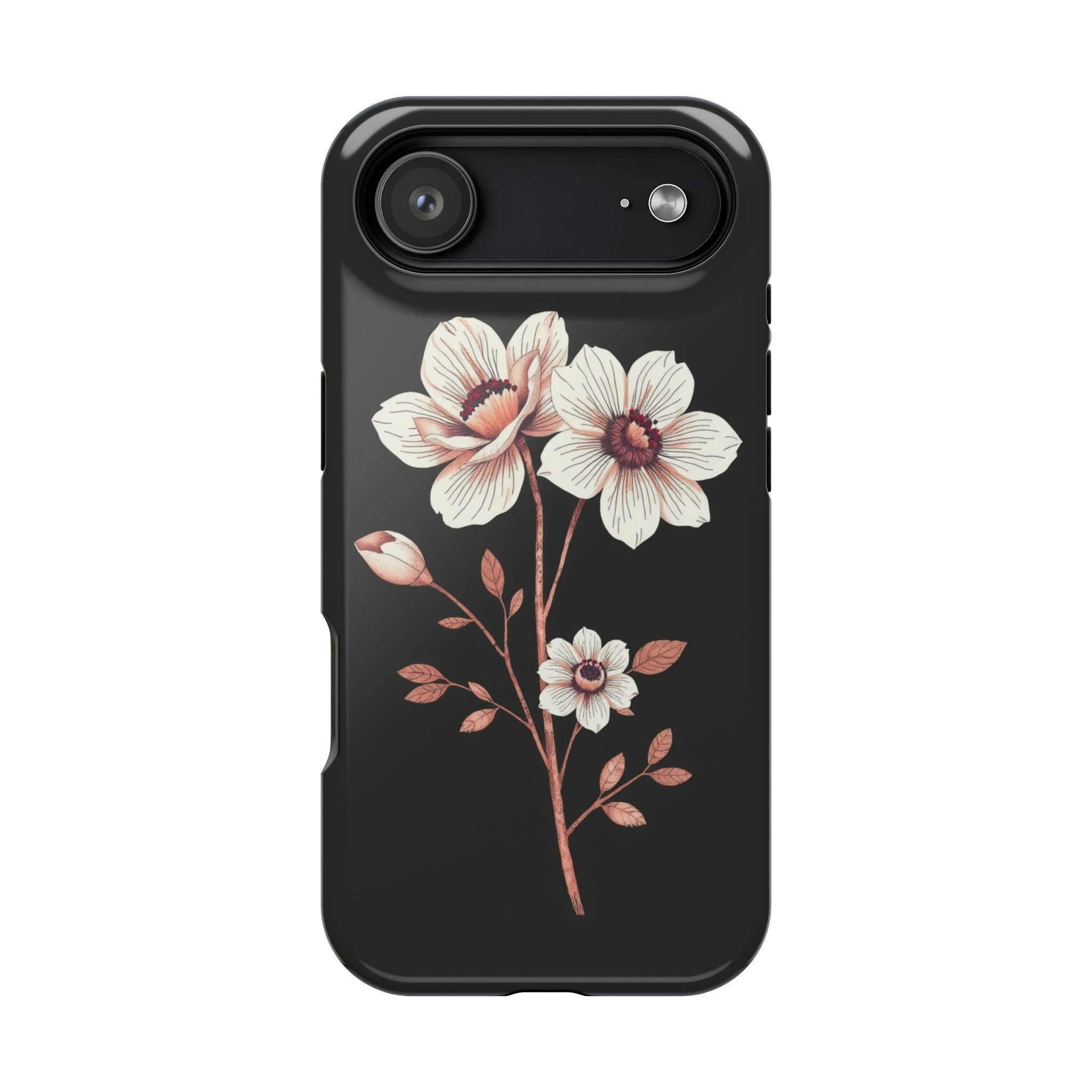 iPhone Serene Vintage Botanical Print Design Slim iPhone Everyday · iPhone Case