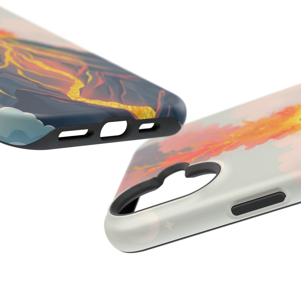 iPhone Volcanic Eruption Gold Foil Luxury Slim iPhone Everyday Designer · iPhone