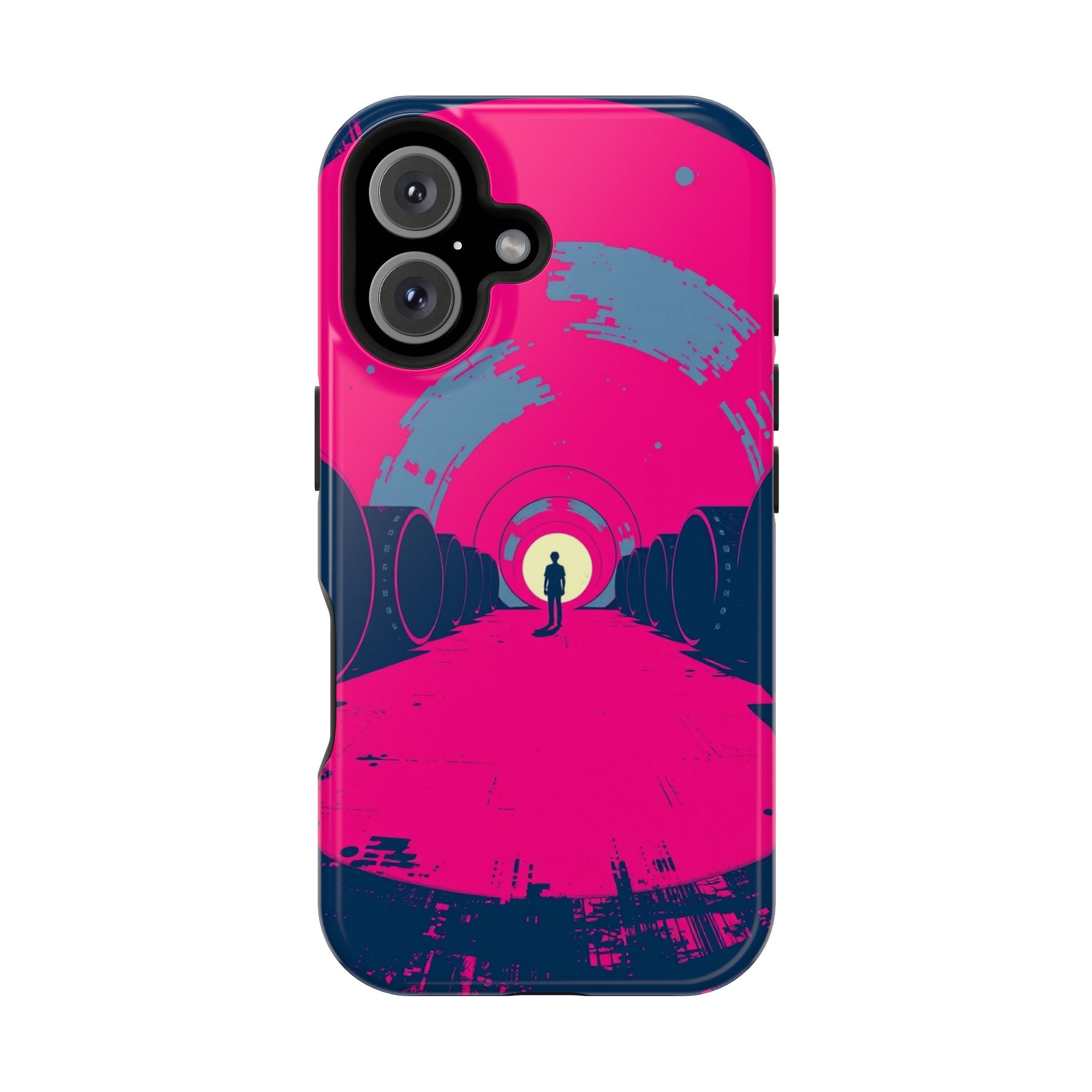 iPhone 1960s Mod Circles Bold Art Bold Modern Everyday Snap Case · iPhone Case