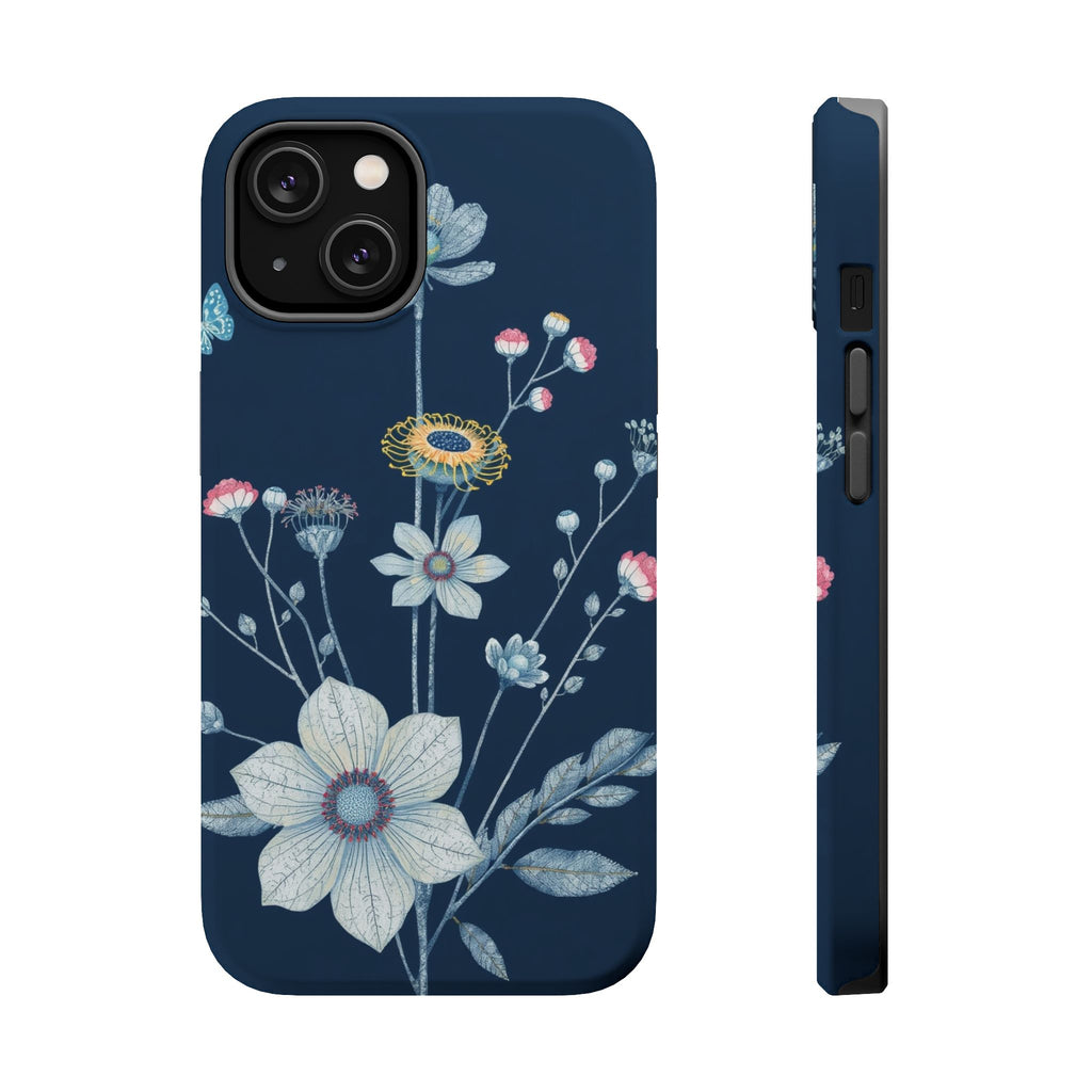 iPhone Vibrant Pressed Botanicals Design Slim Everyday Designer · iPhone Case