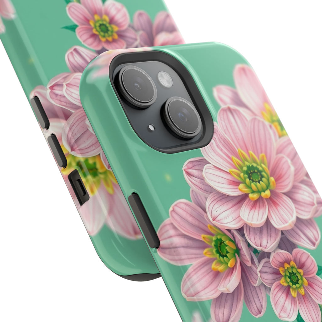 iPhone Vibrant Ranunculus Stack Design Slim Everyday Designer Case · iPhone Case