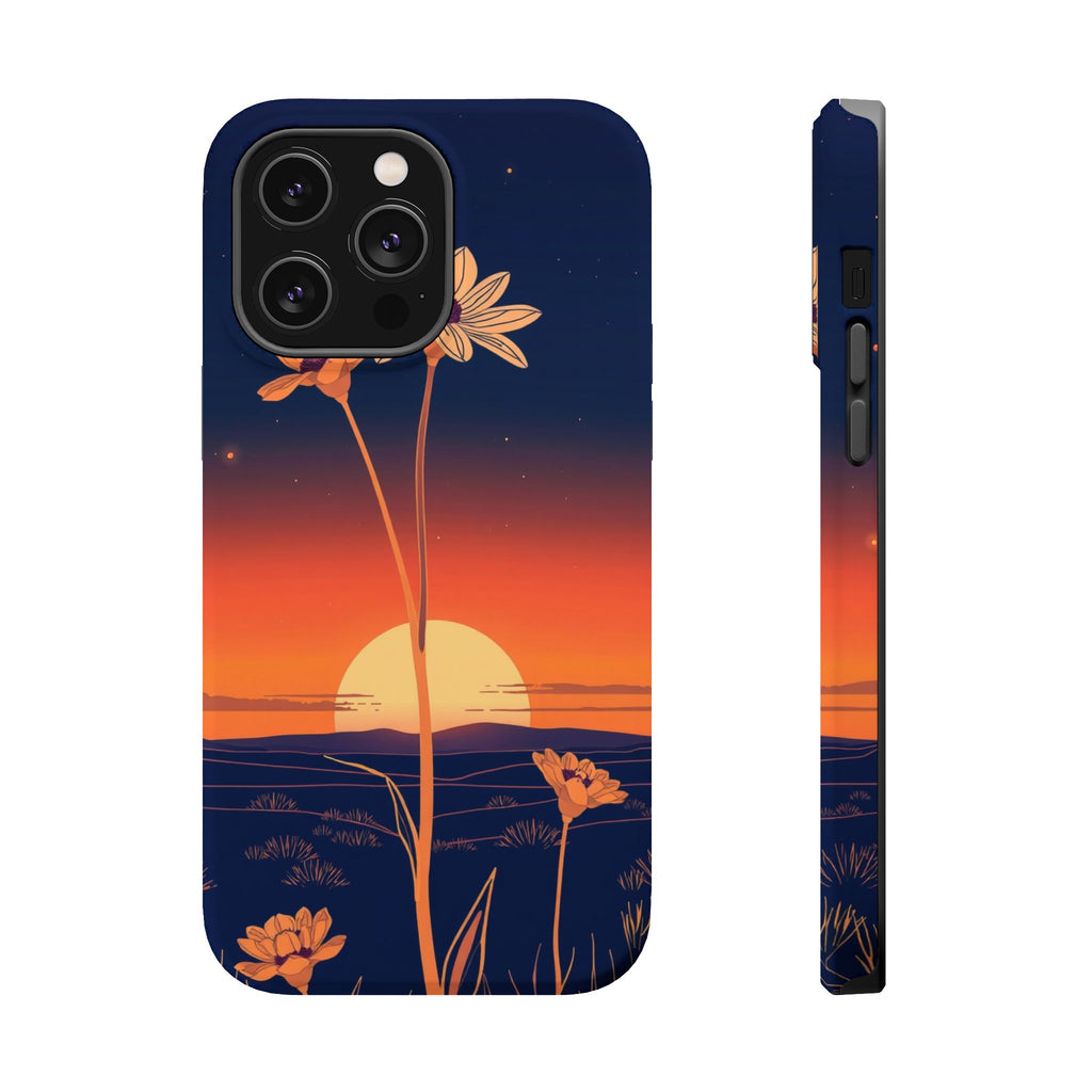 iPhone Sunset Amber And Peach Night Bloomer Slim iPhone Everyday · iPhone Case