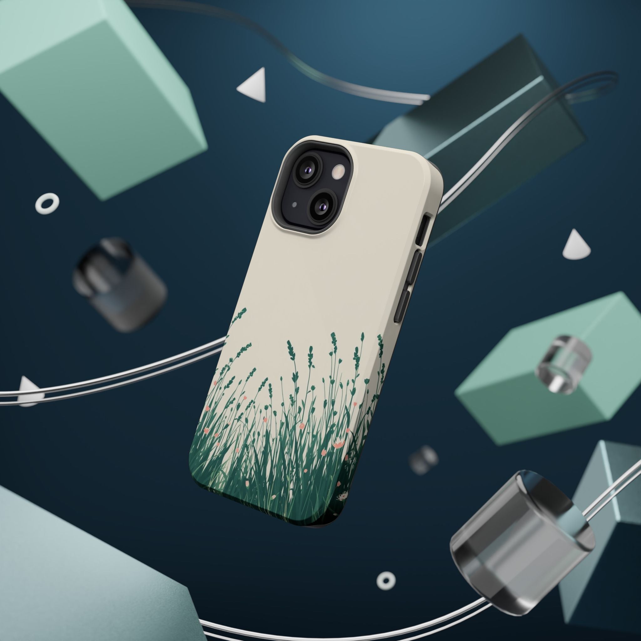 iPhone Radiant Spring Meadow Design 15 Slim Everyday Designer Case · iPhone Case