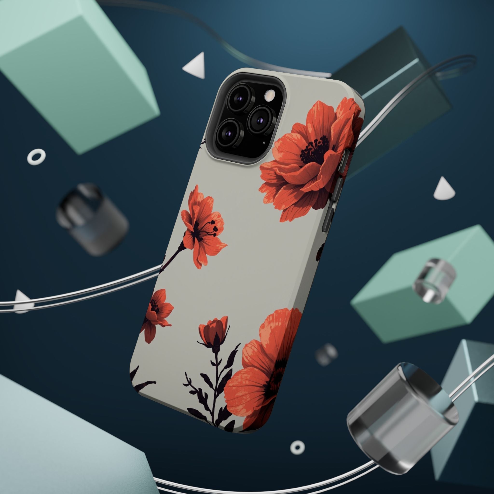 iPhone Dreamy Floral Ink Wash Design Slim Everyday iPhone 13 Designer · iPhone C