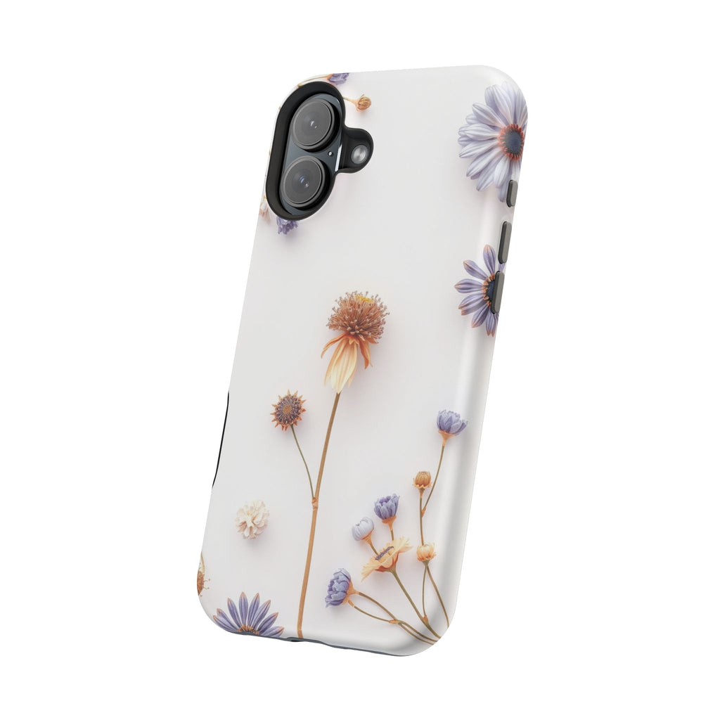 iPhone Dried Flower Flat Lay Bold Art Slim Everyday Designer Case · iPhone Case