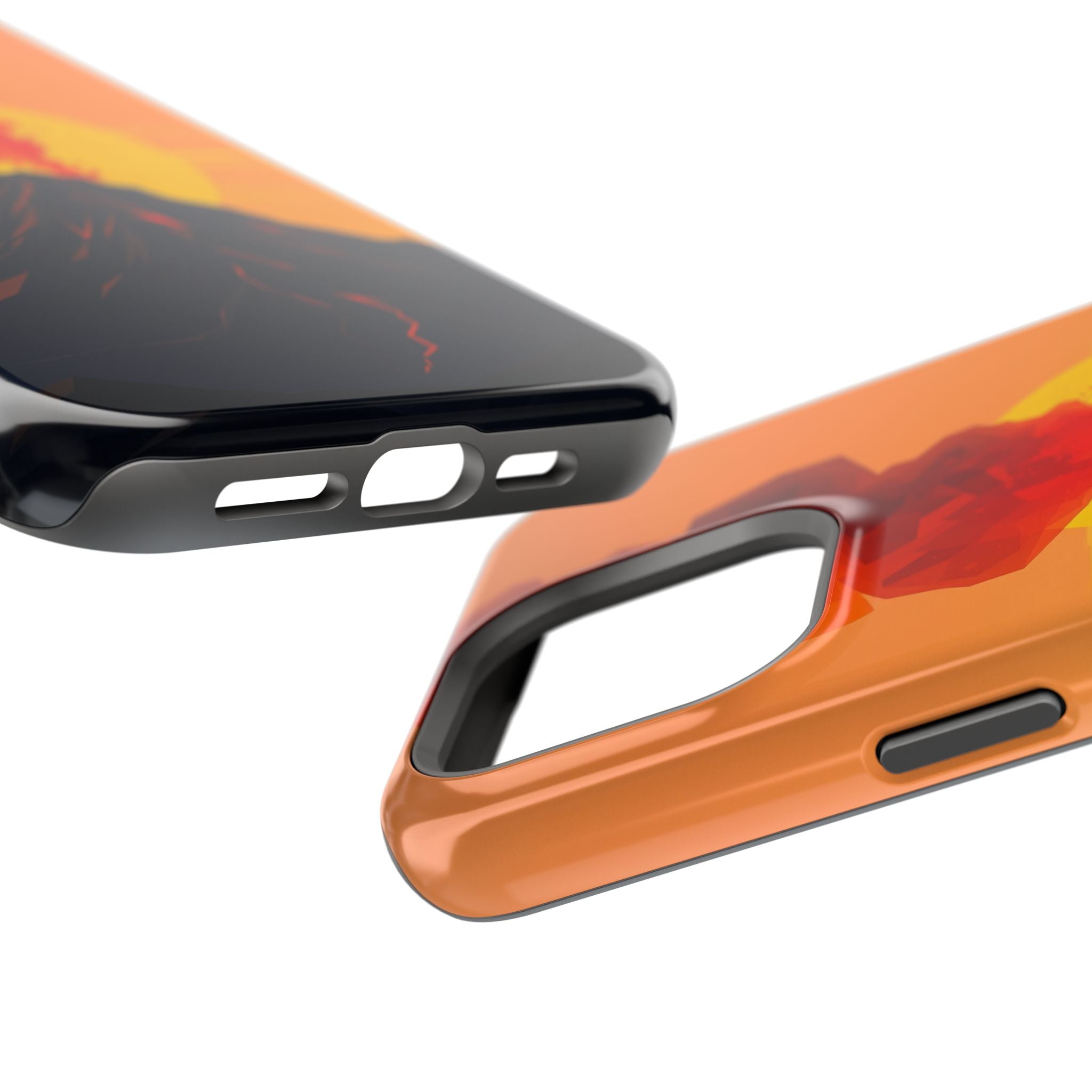 iPhone Vibrant Volcanic Eruption Design Slim Everyday iPhone Designer · iPhone C