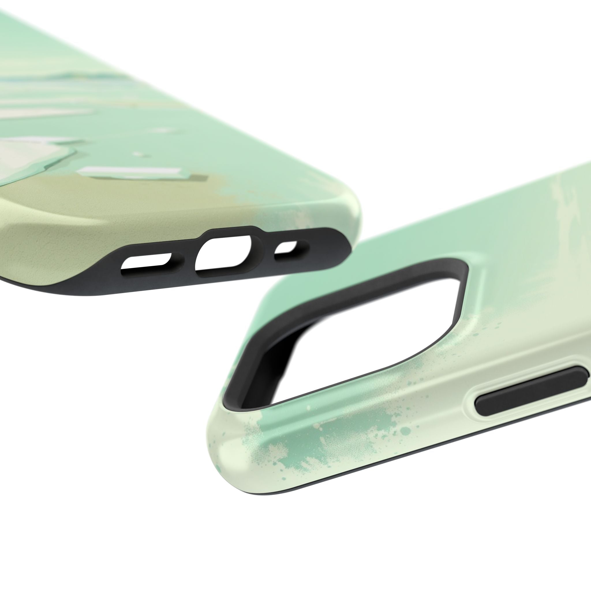 iPhone Vibrant Salt Flat Mirror Design Slim Everyday Designer Case · iPhone Case