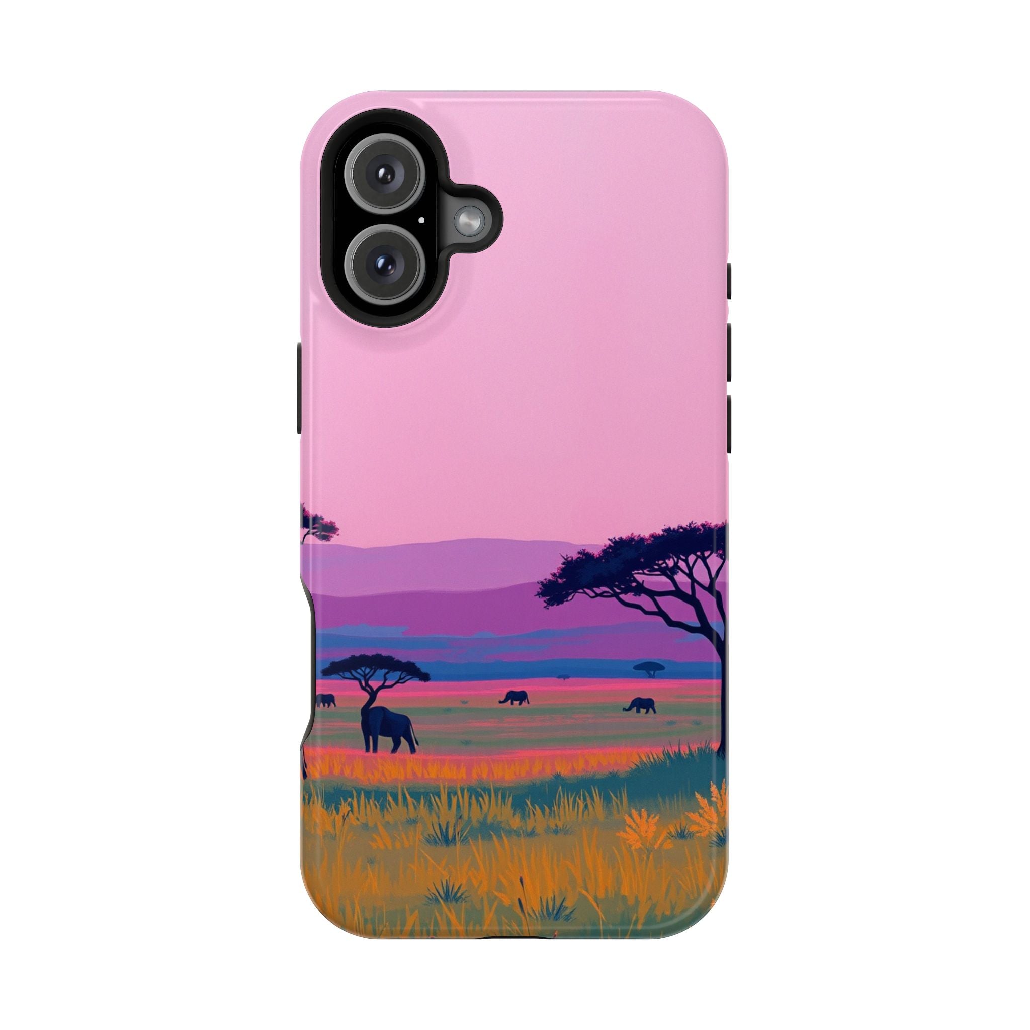 iPhone Savanna Horizon Electric Art Slim Everyday Designer Case · iPhone Case