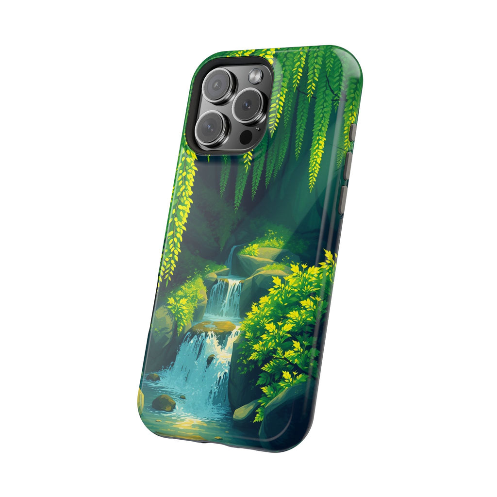 iPhone Earthy Wisteria Cascade Design Slim Everyday iPhone 13 Designer · iPhone